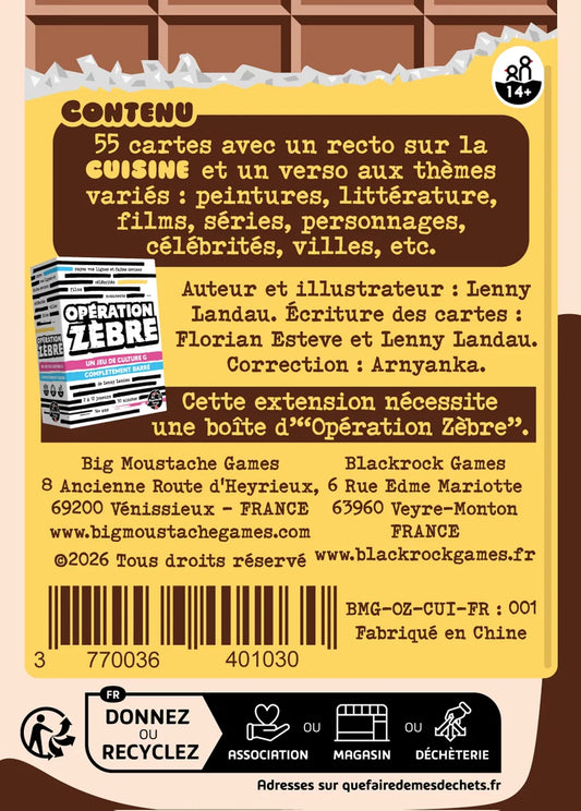 BLACKROCK GAMES - OPERAZIONE ZEBRE EXT. CUCINA (FR) - F