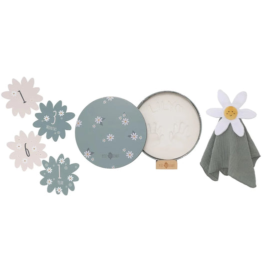 PETIT ARTICHAUT - COFFRET CADEAU BÉBÉ - MARGHERITA BLEU - F/D