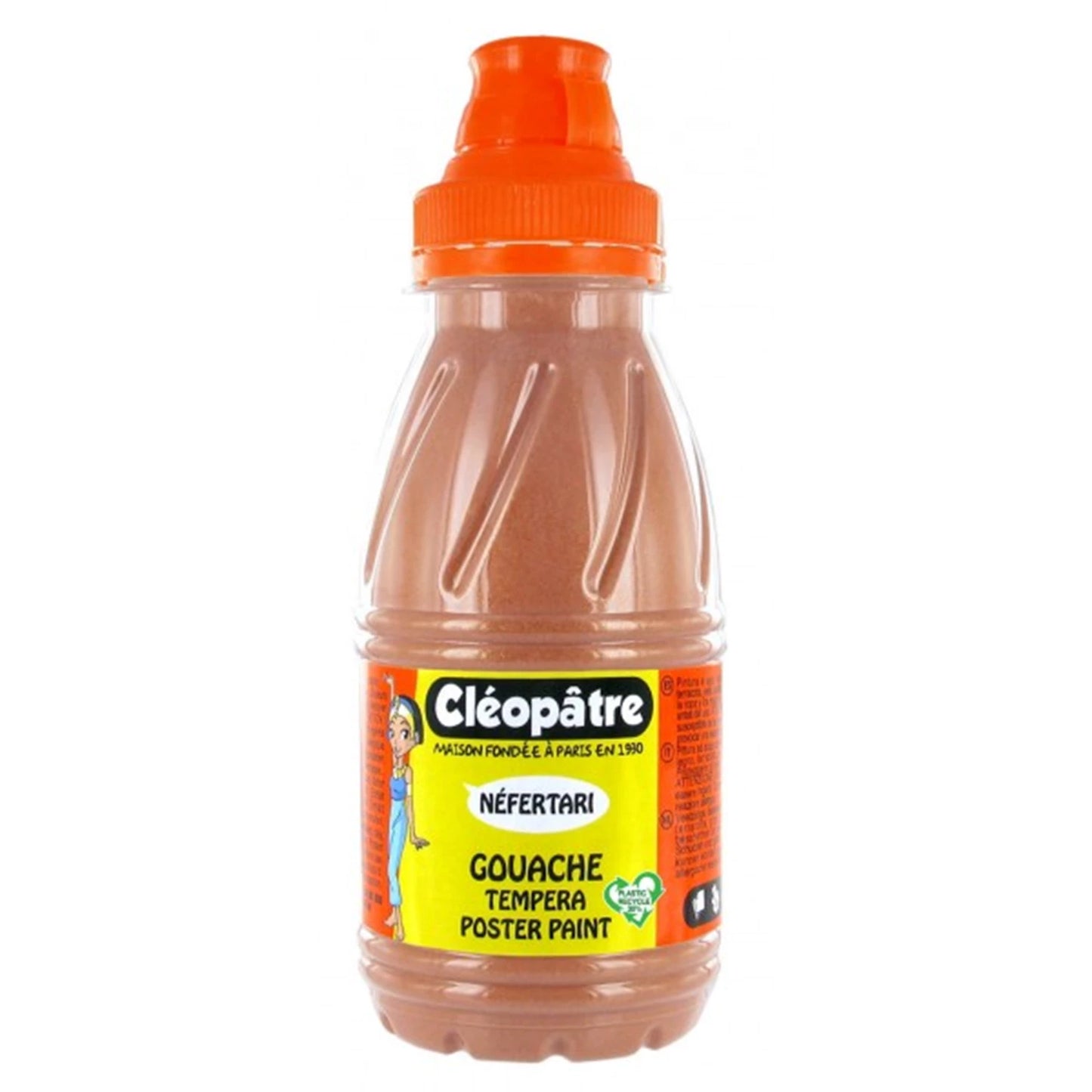 NEFERTARI – TEMPERA A GUAZZO 250ML RAME METALLIZZATO