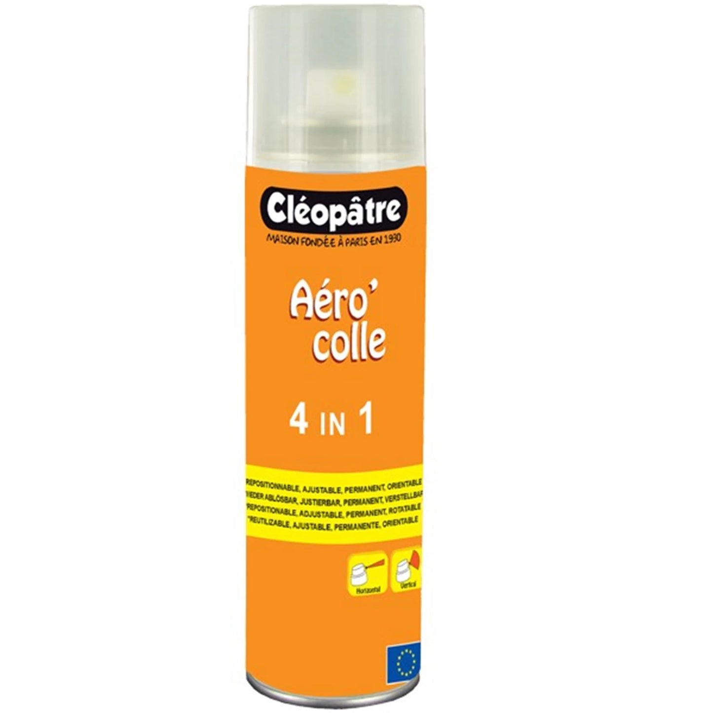 AERO'COLLE 4 IN 1 – ENTFERNBARER ANPASSBARER SPRÜHKLEBER
