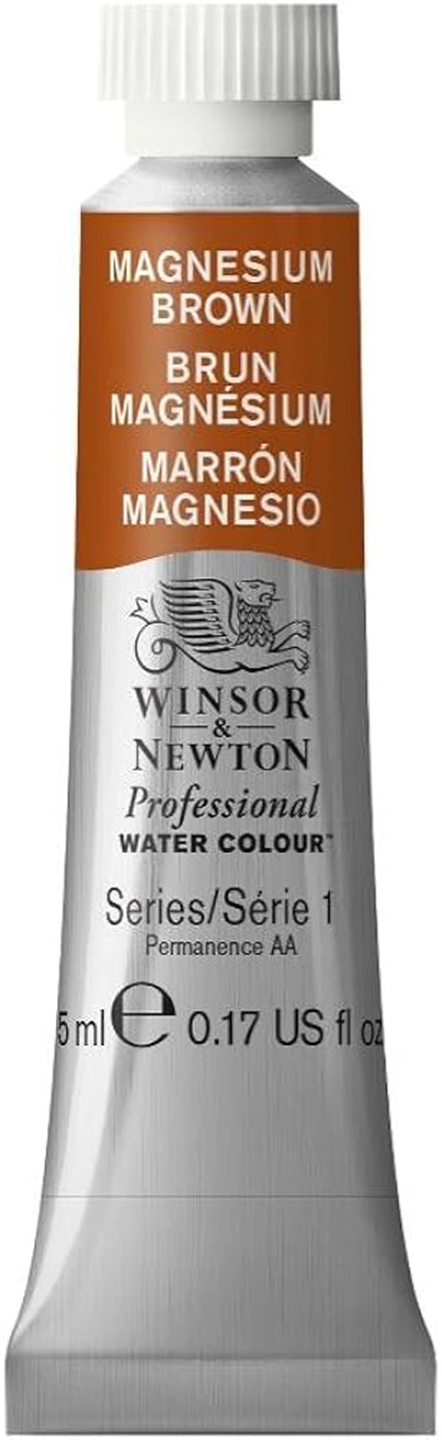 W&N PROF. ACQUERELLO TUBO 5ML MARRONE MAGNESIO