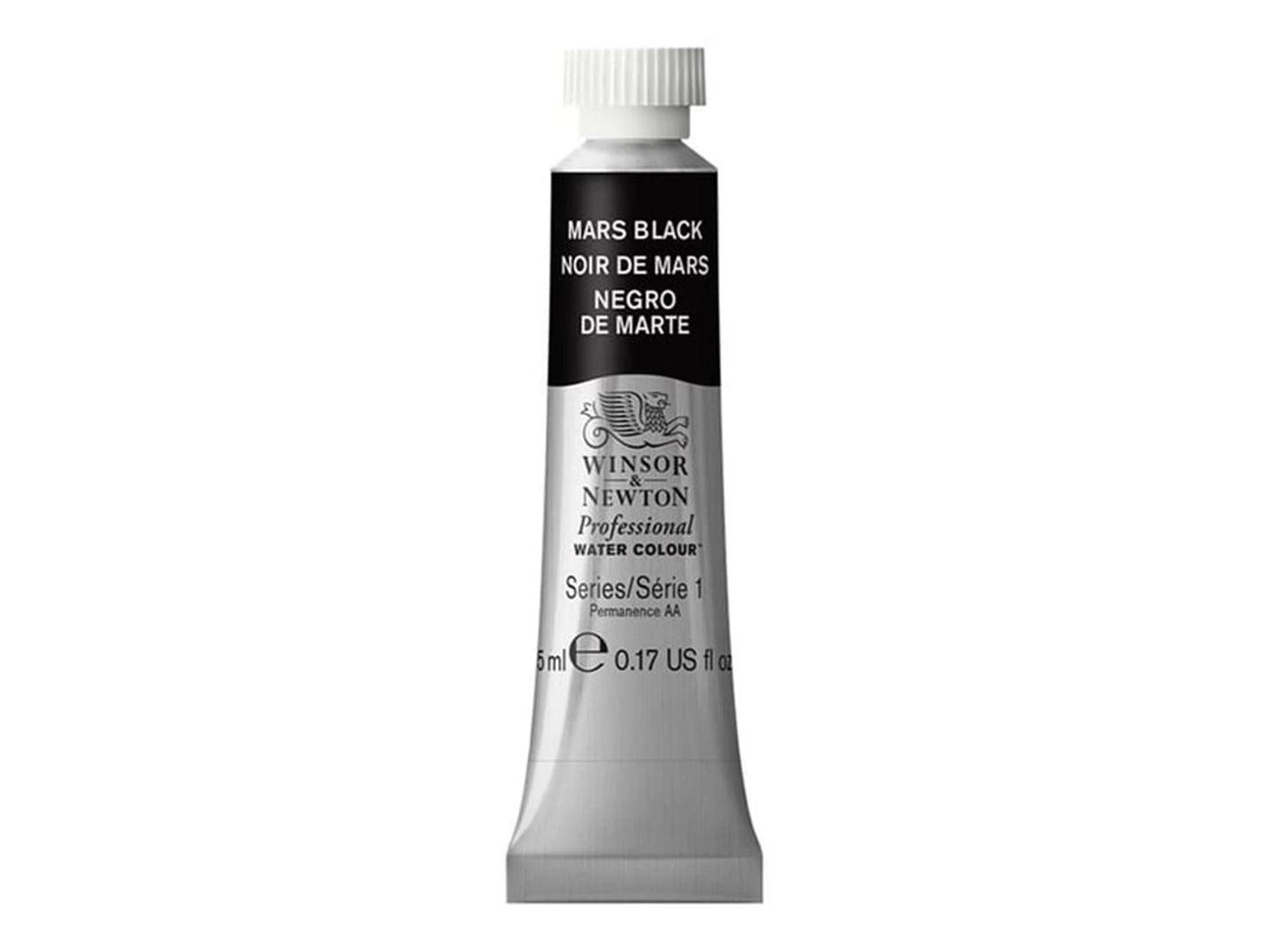 W&N PROF. ACQUERELLO TUBO 5ML MARS BLACK