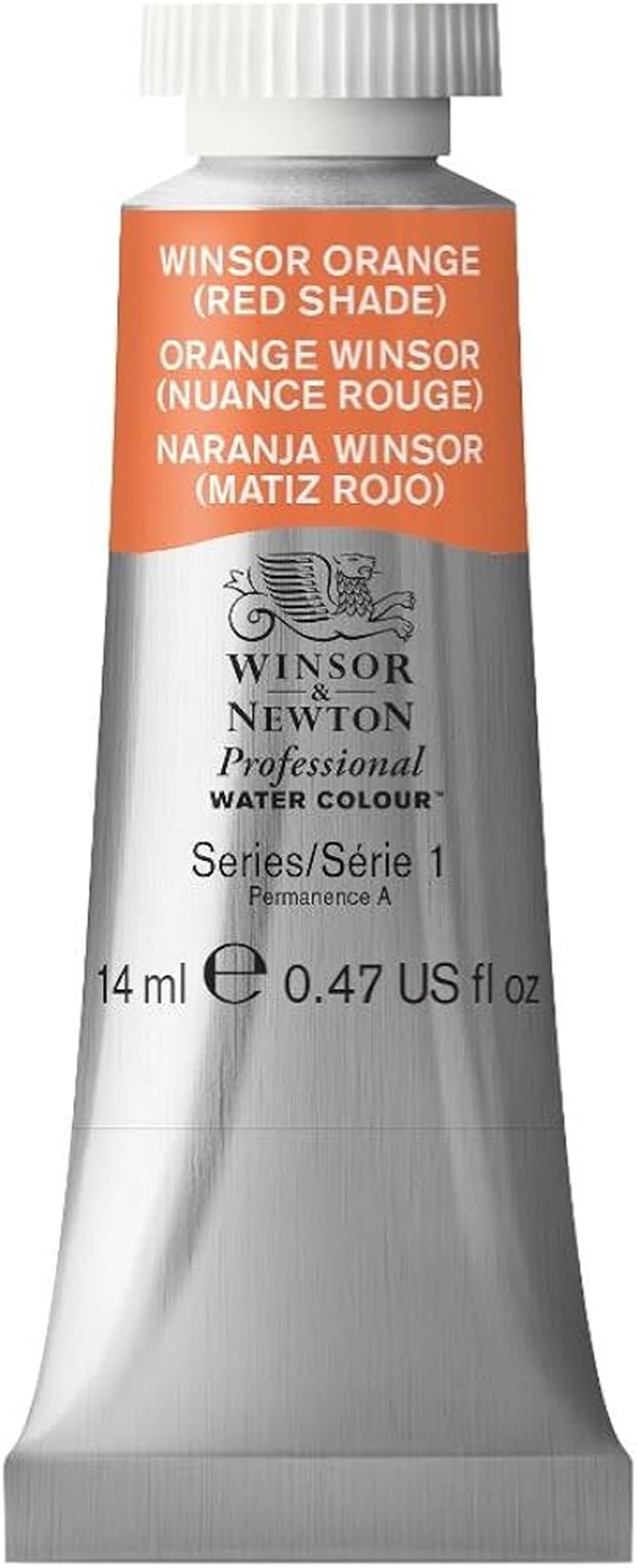 W&N PROF. ACQUERELLO TUBO 14ML WINSO ARANCIO (TONALITÀ ROSSA)