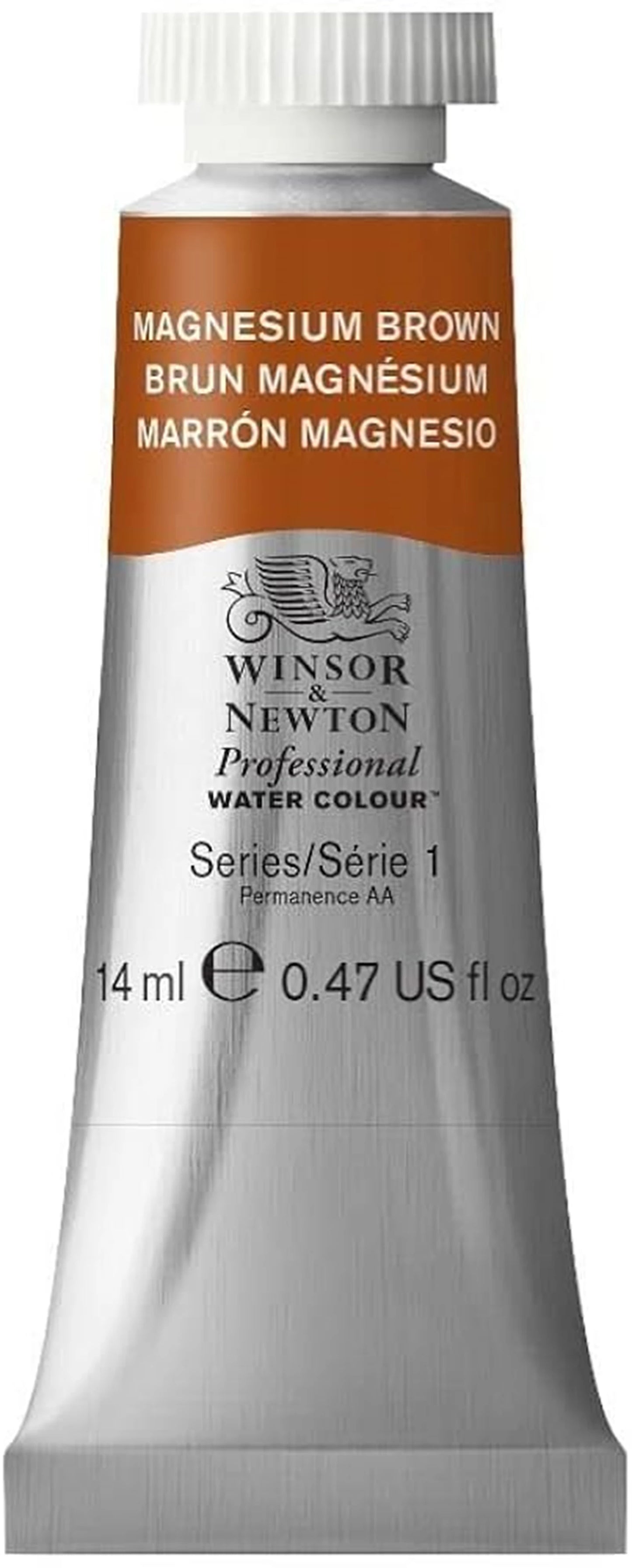 W&N PROF. ACQUERELLO TUBO 14ML MARRONE MAGNESIO