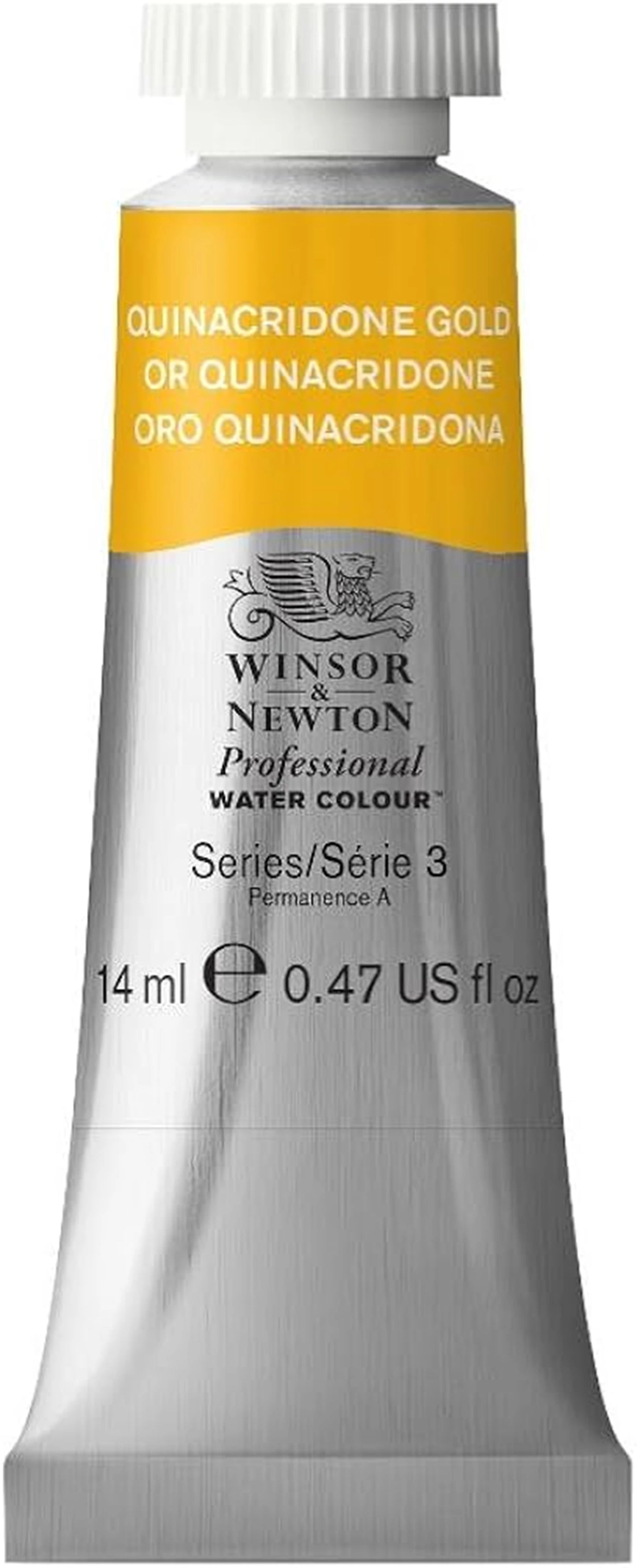 W&N PROF. ACQUERELLO TUBO 14ML TRASPARENTE ORO PROFONDO