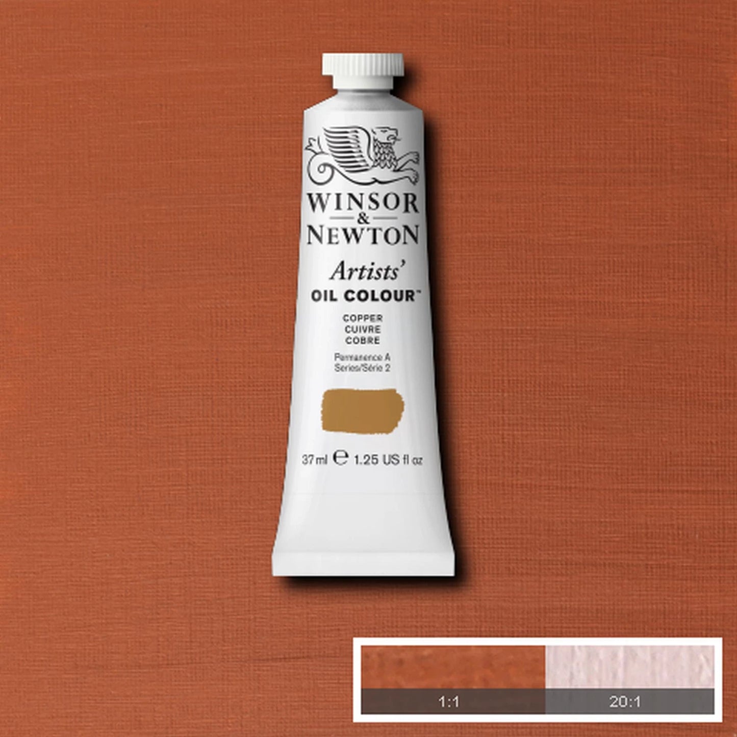 W&N ARTISTS' OIL PAINT TUBO DA 37ML RAME