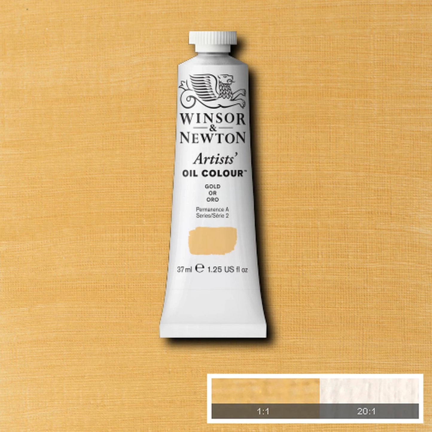 W&N ARTISTS' OIL PAINT TUBO DA 37ML ORO