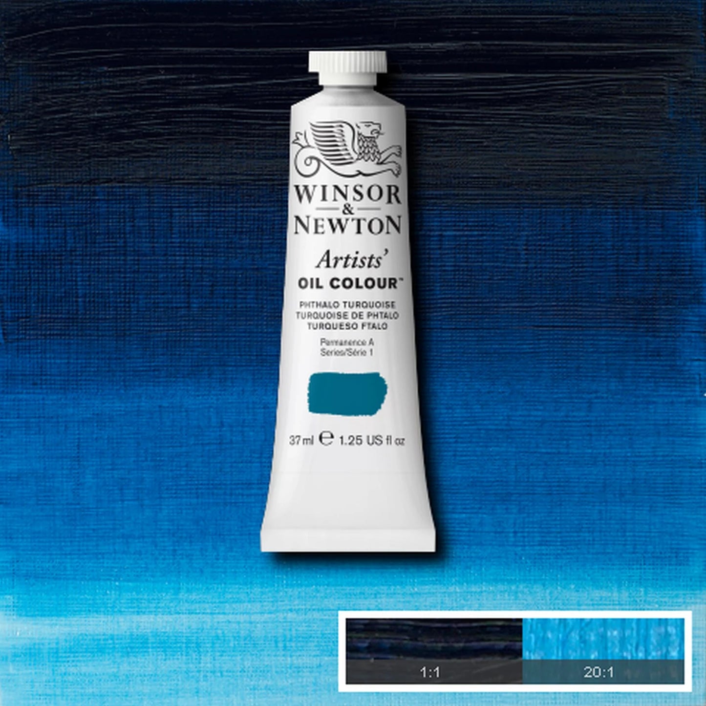 W&N ARTISTS' OIL PAINT TUBO DA 37ML FTALOTOTURCHESE