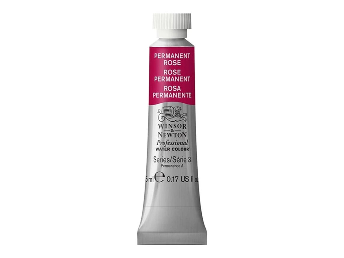 W&N PROF. ACQUERELLO TUBO 5ML ROSA PERMANENTE