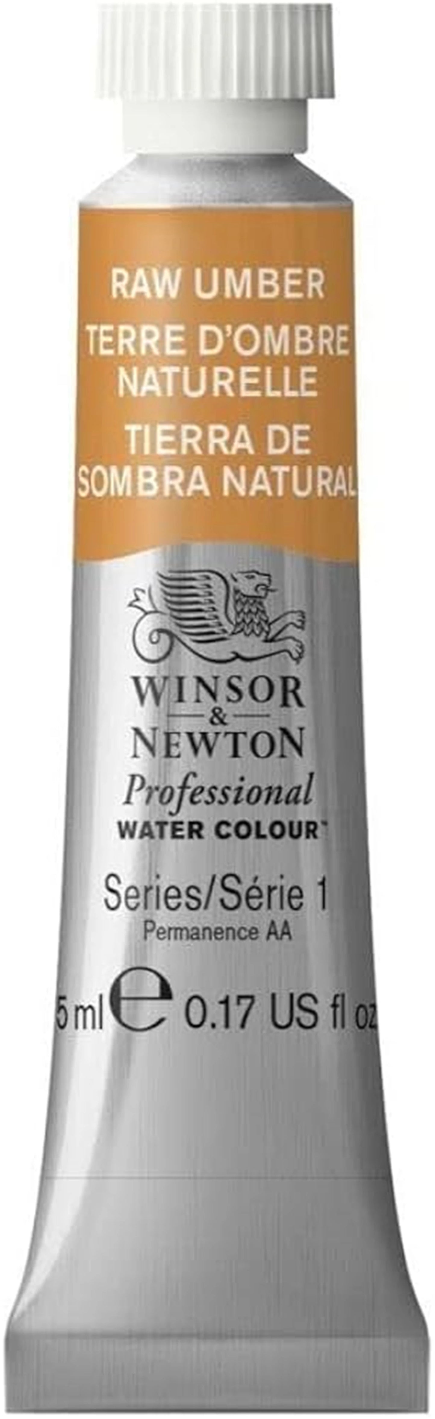 W&N PROF. WATER COLOR TUBO 5ML UMBRA NATURALE