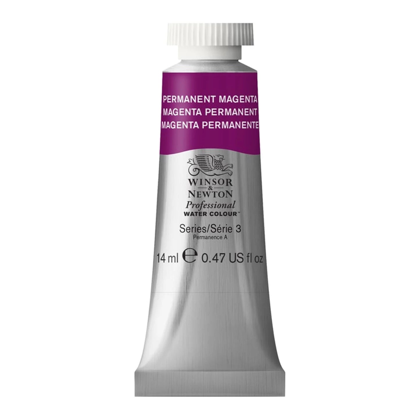 W&N PROF. ACQUERELLO TUBO 14ML PERMANENTE MAGENTA