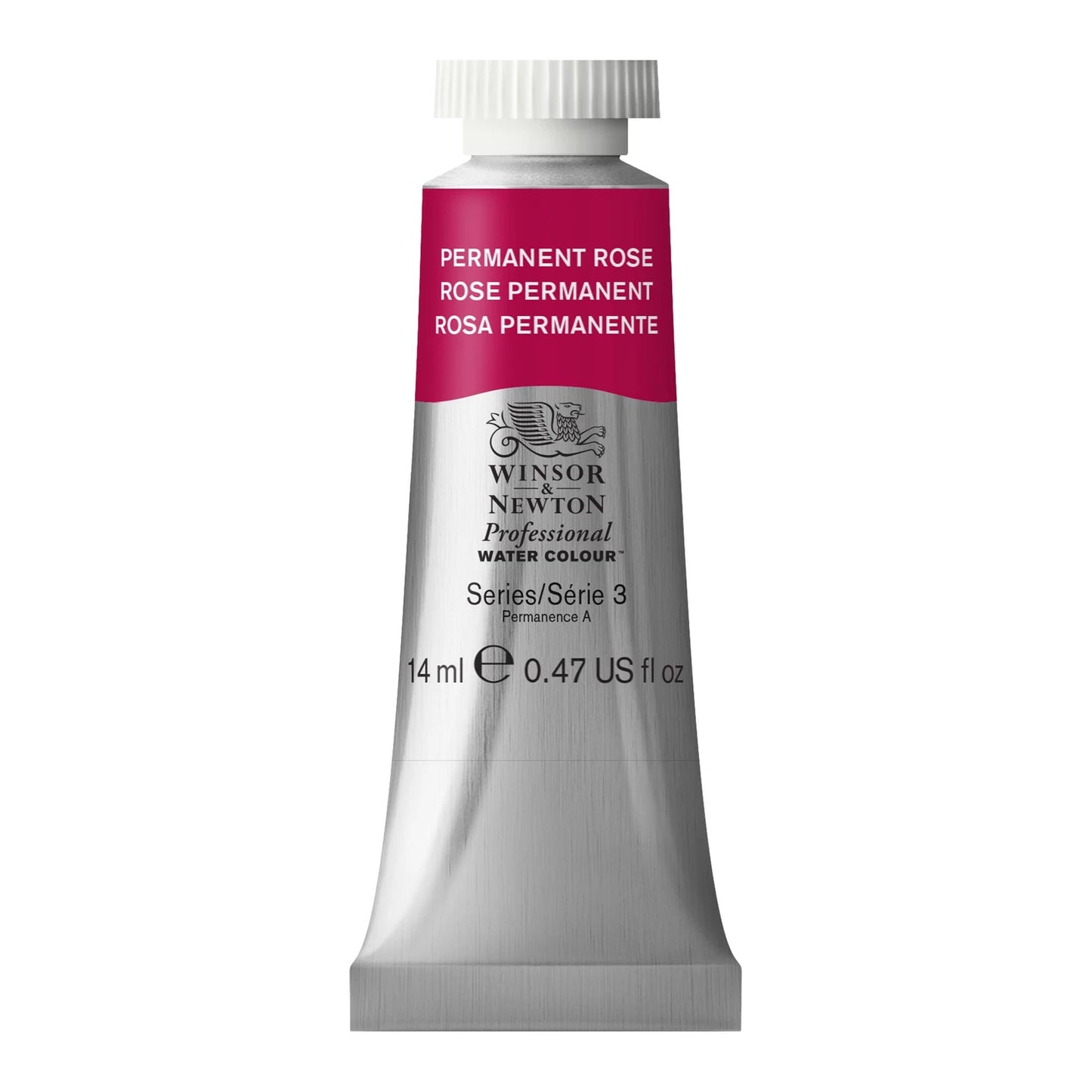 W&N PROF. ACQUERELLO TUBO 14ML ROSA PERMANENTE