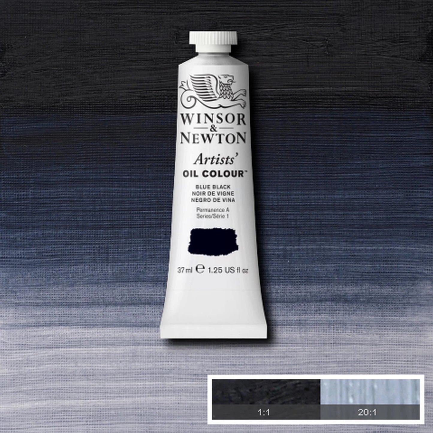 W&N ARTISTS' OIL PAINT TUBO DA 37ML BLU NERO