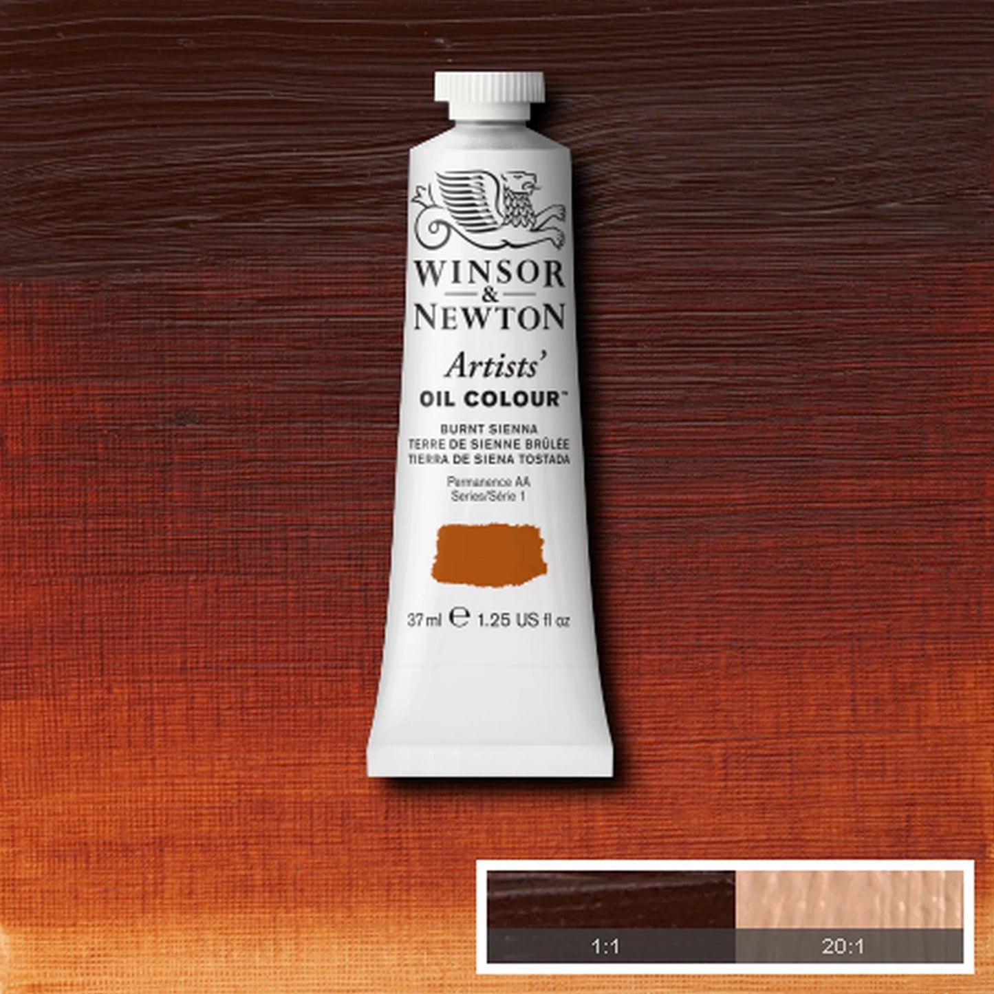 W&N ARTISTS' OIL PAINT TUBO DA 37ML SIENA BRUCIATA