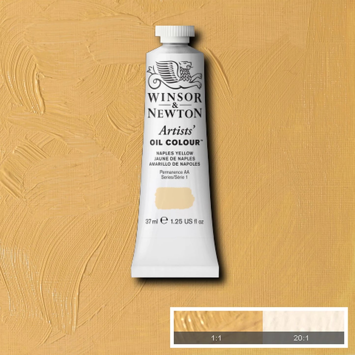 W&N ARTISTS' OIL PAINT TUBO DA 37ML GIALLO NAPOLI