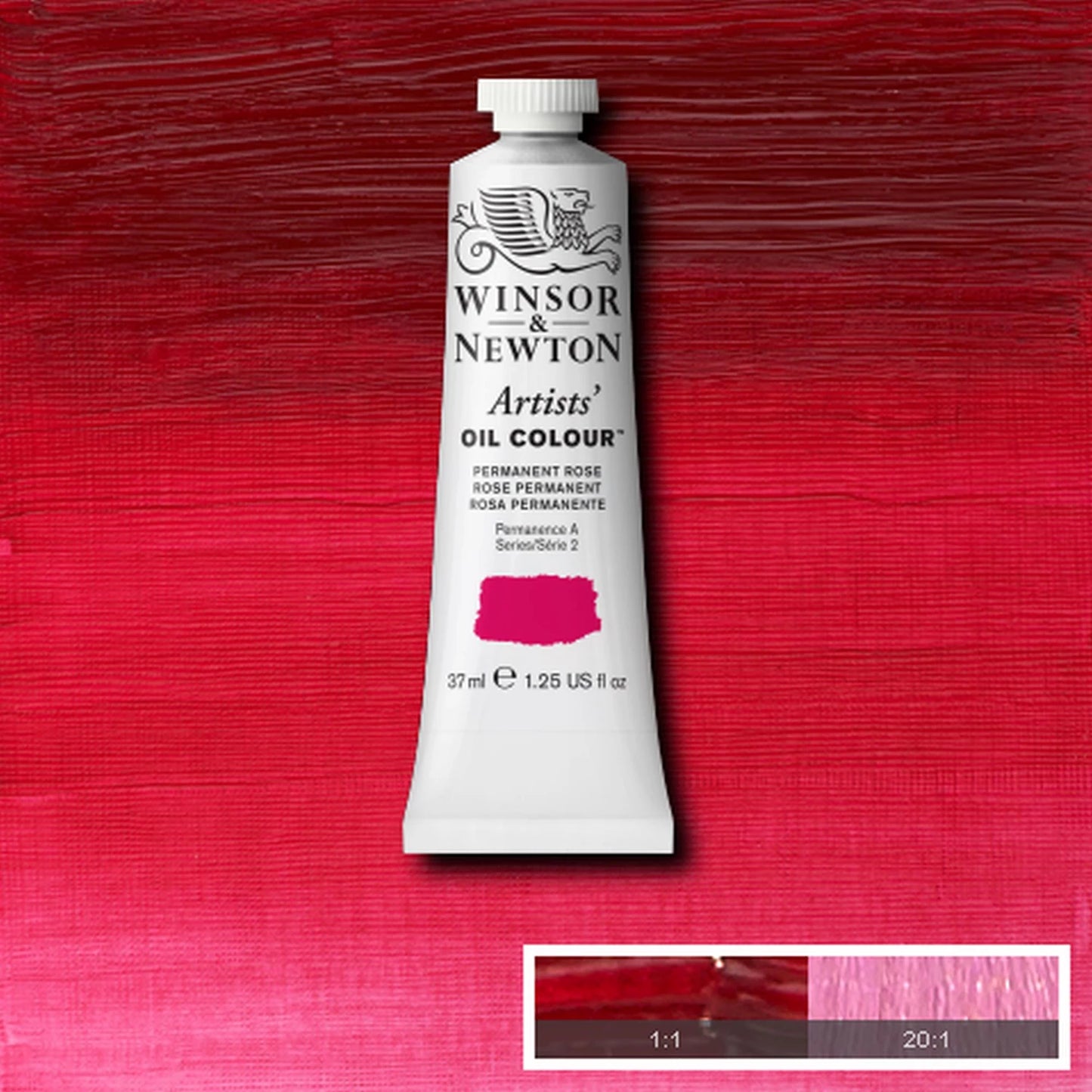 W&N ARTISTS' OIL PAINT TUBO DA 37ML ROSA PERMANENTE