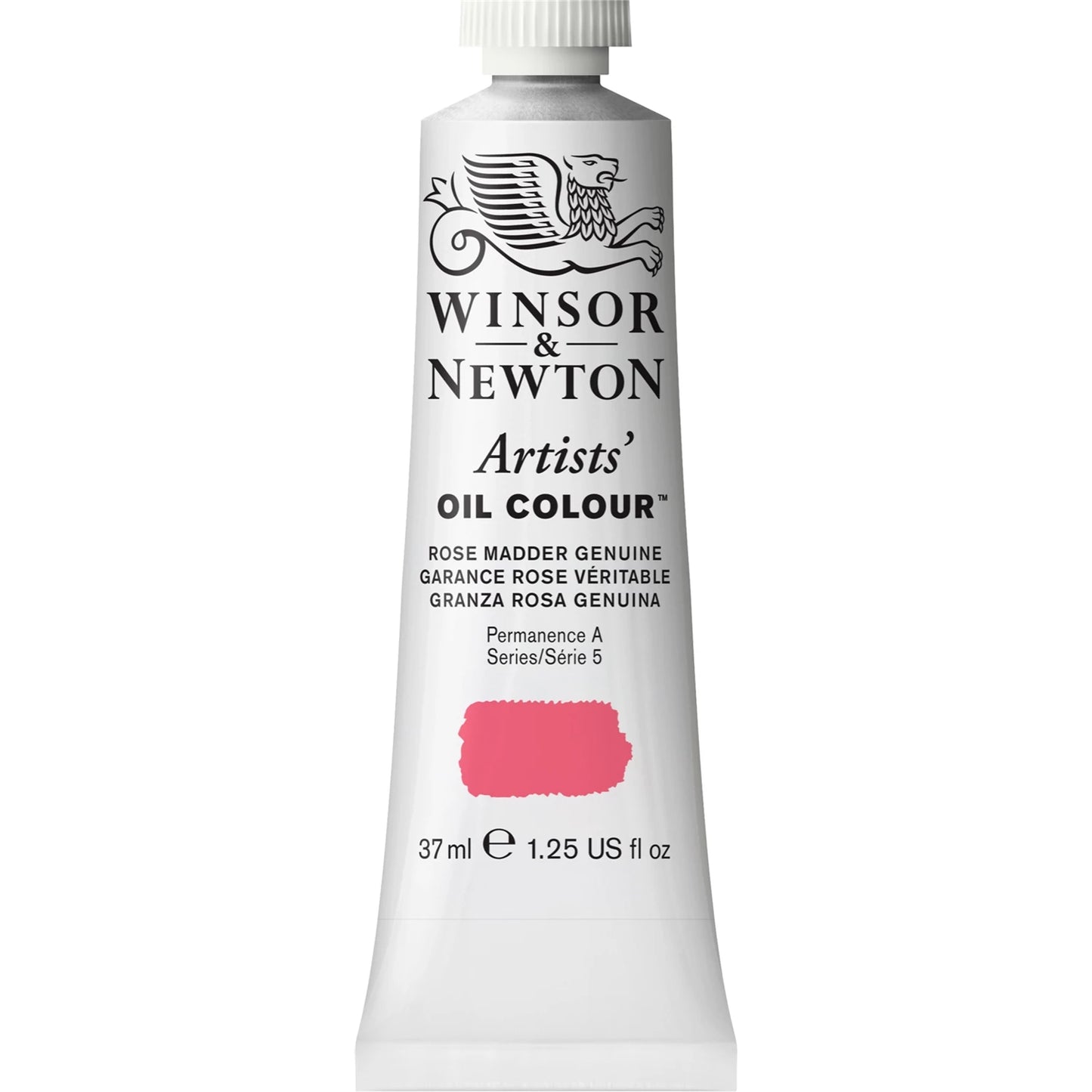 W&N ARTISTS' OIL PAINT 37ML TUBO MATTER LACQUER PINK REAL