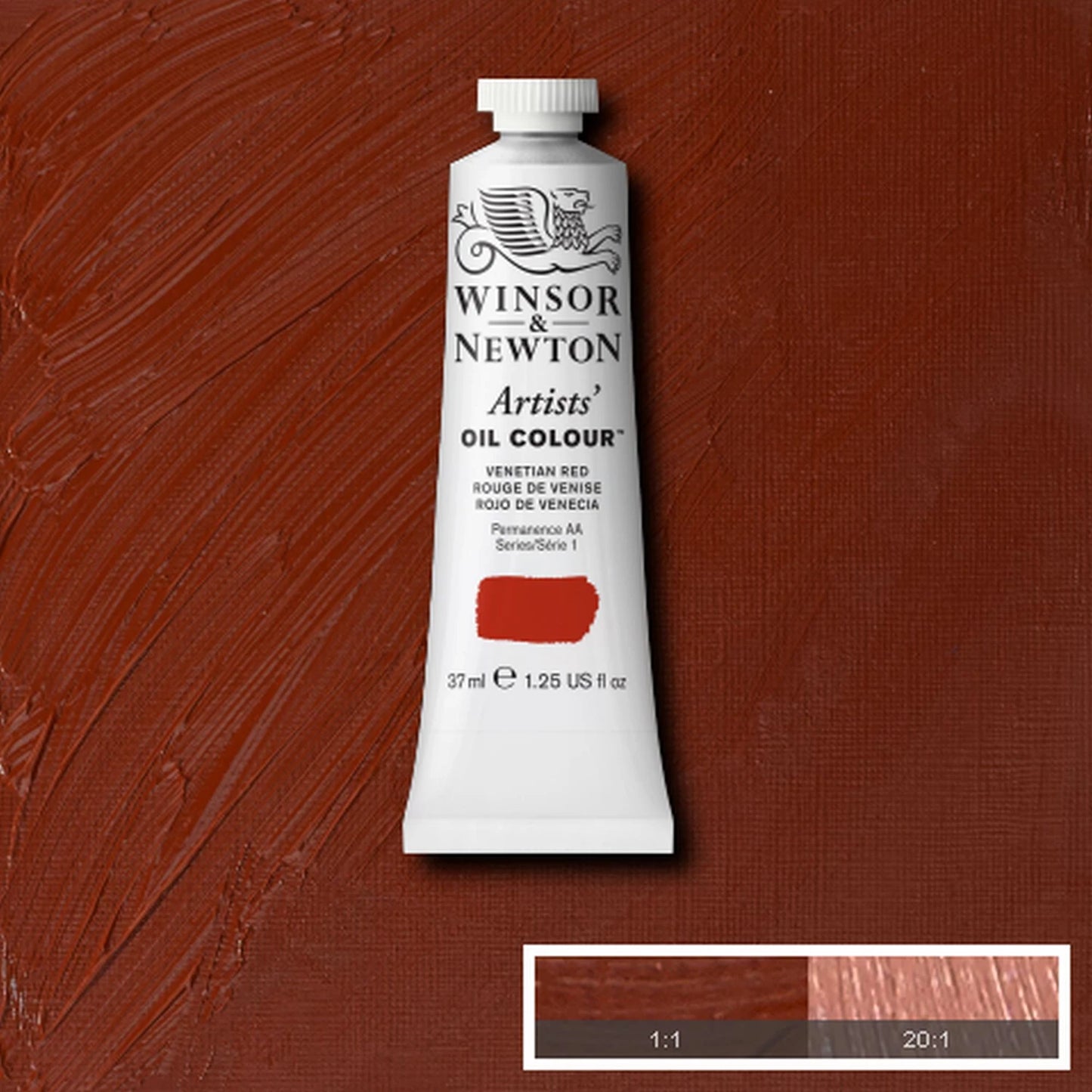 W&N ARTISTS' OIL PAINT TUBO DA 37ML ROSSO VENEZIANO