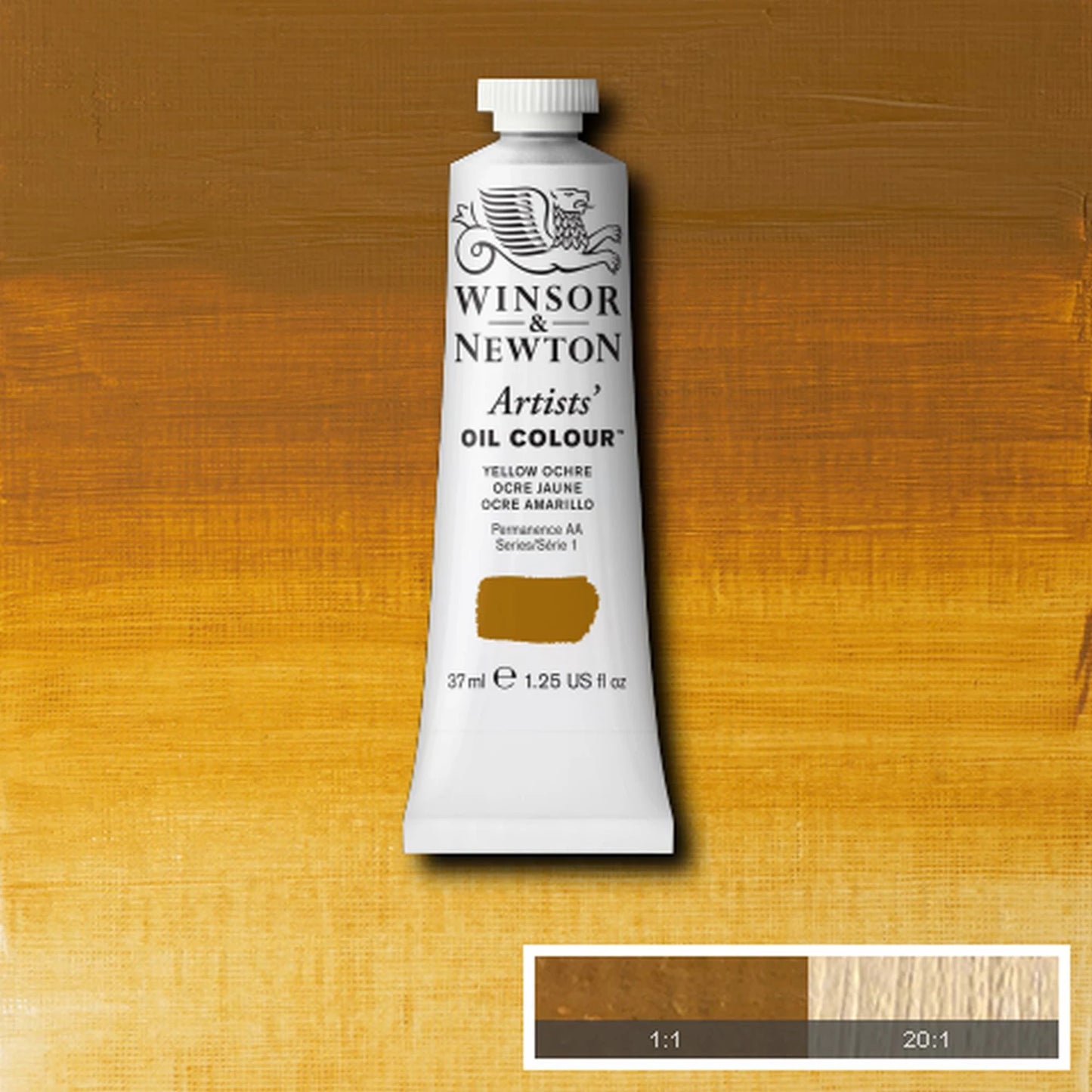W&N ARTISTS' OIL PAINT TUBO DA 37ML GIALLO OCRA
