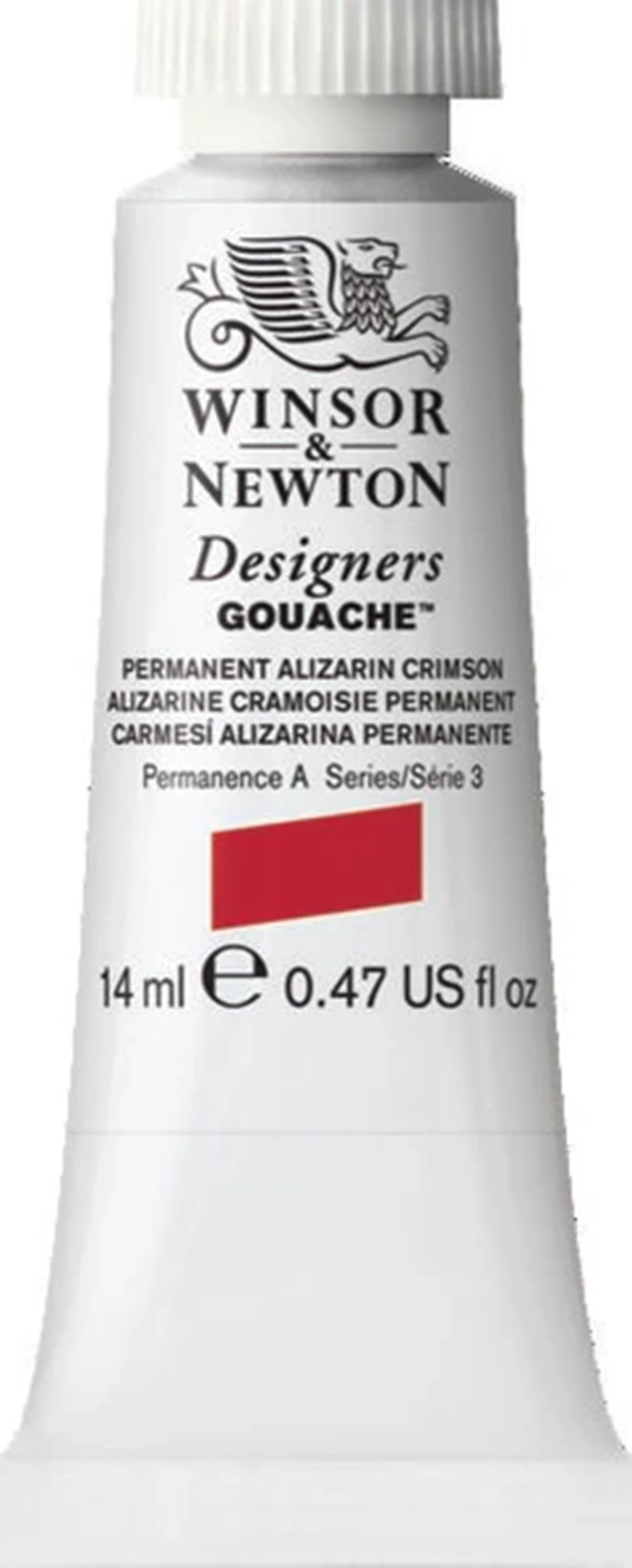 W&N DESIGNERS GOUACHE TUBO PERMANENTE ALIZARI CARMESTINE 14ML