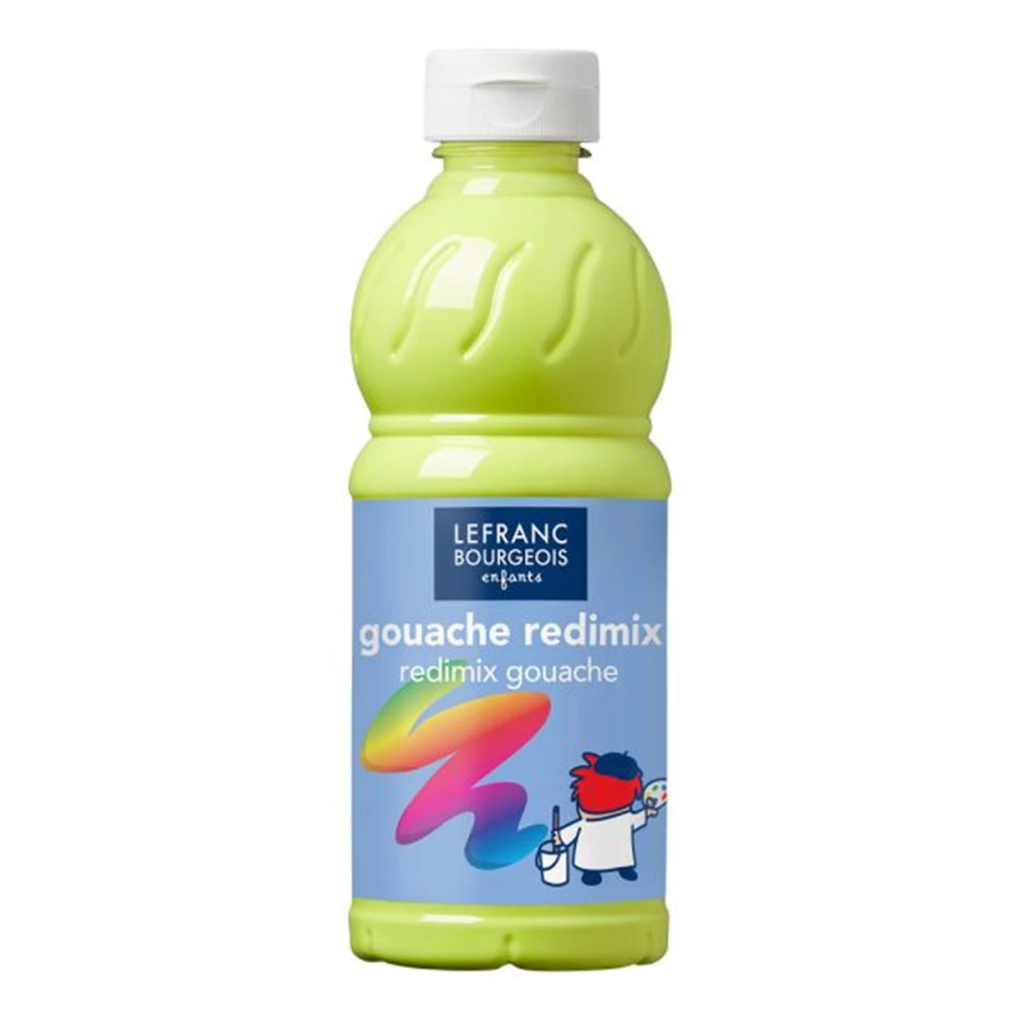 LFB TEMPERA LIQUIDA REDIMIX FLACONE DA 500ML - GIALLO FLUO