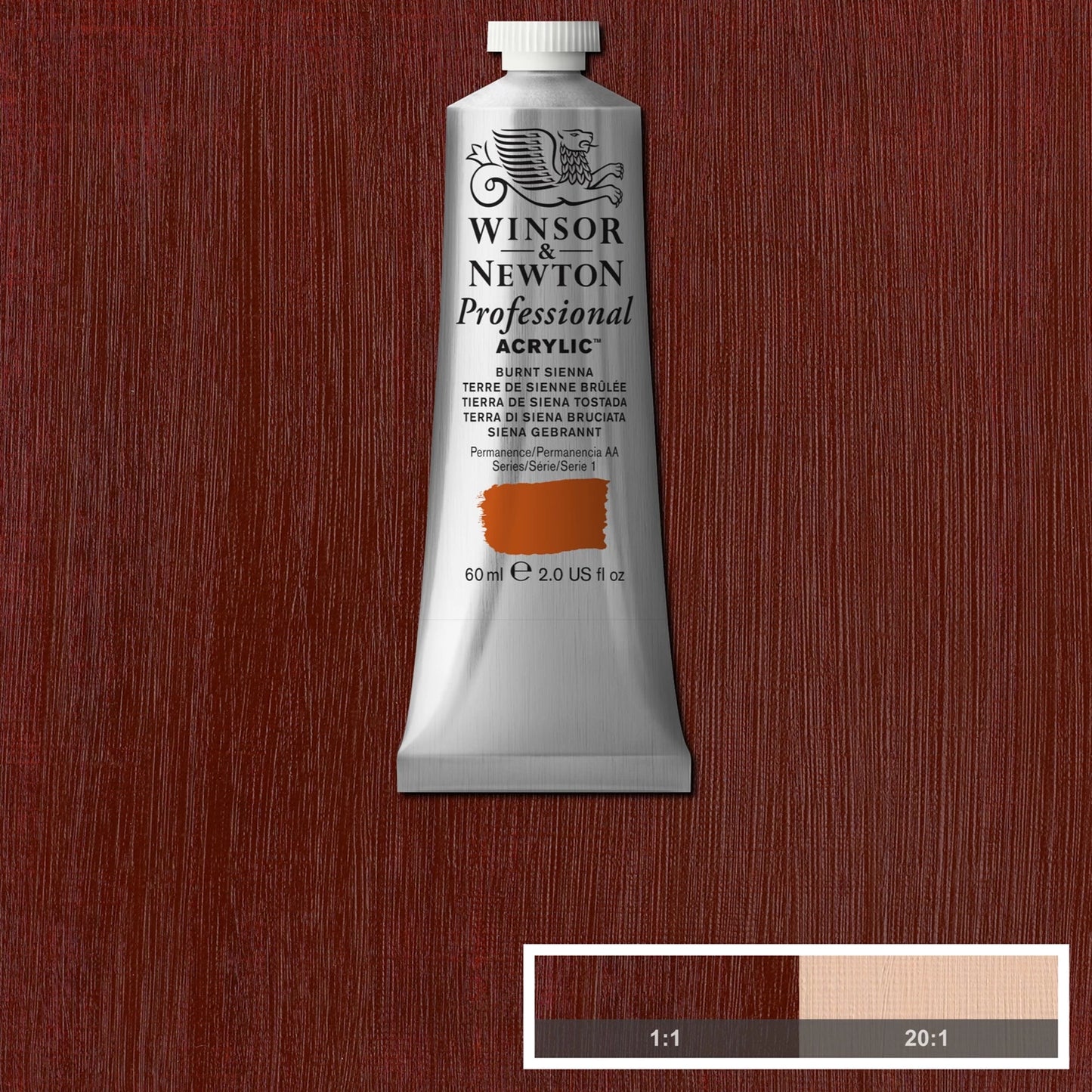 W&N PROF. VERNICE ACRILICA TUBO DA 60 ML COTTO A SIENA