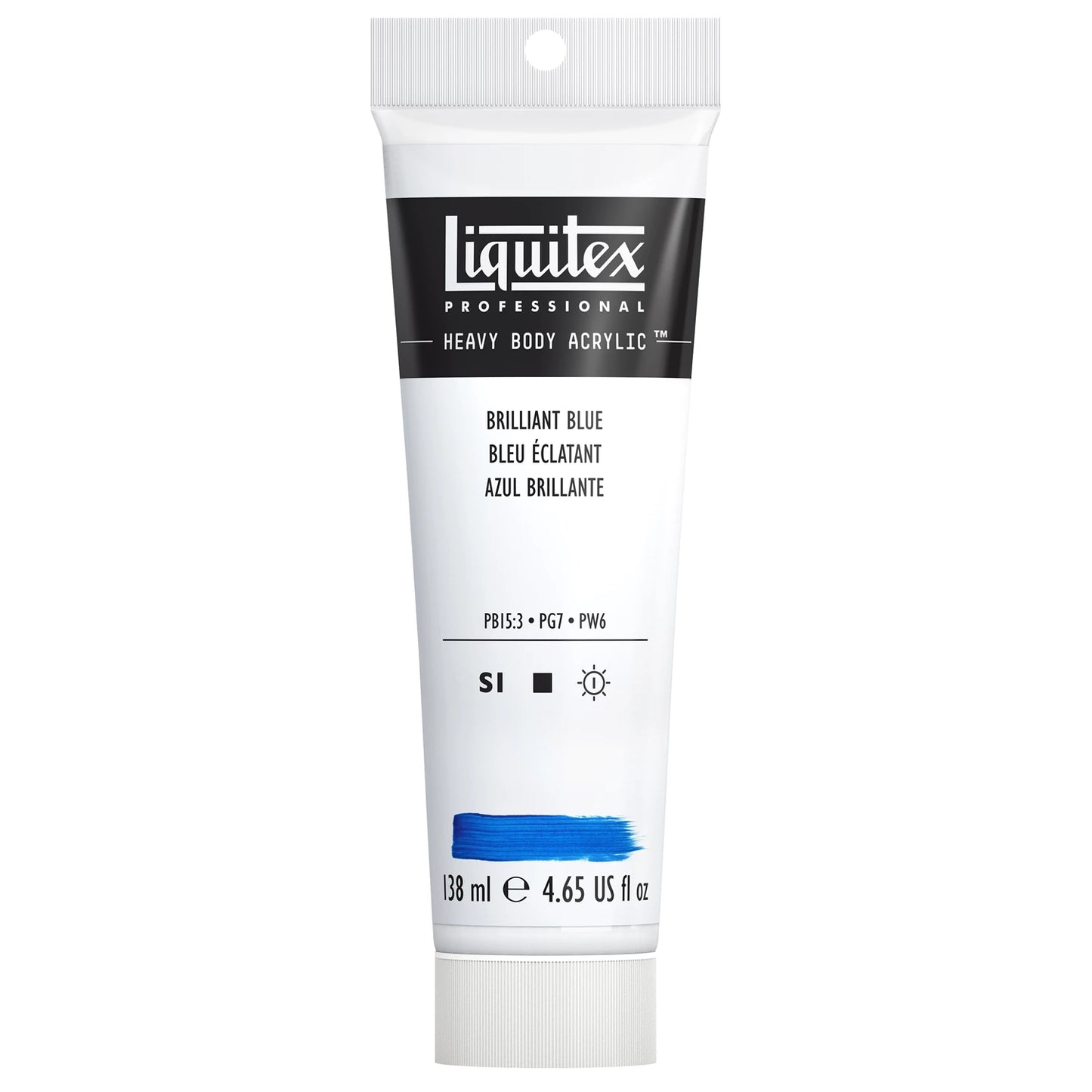 LQX PROF. VERNICE ACRILICA PER CORPO PESANTE TUBO DA 138 ML BLU BRILLANTE