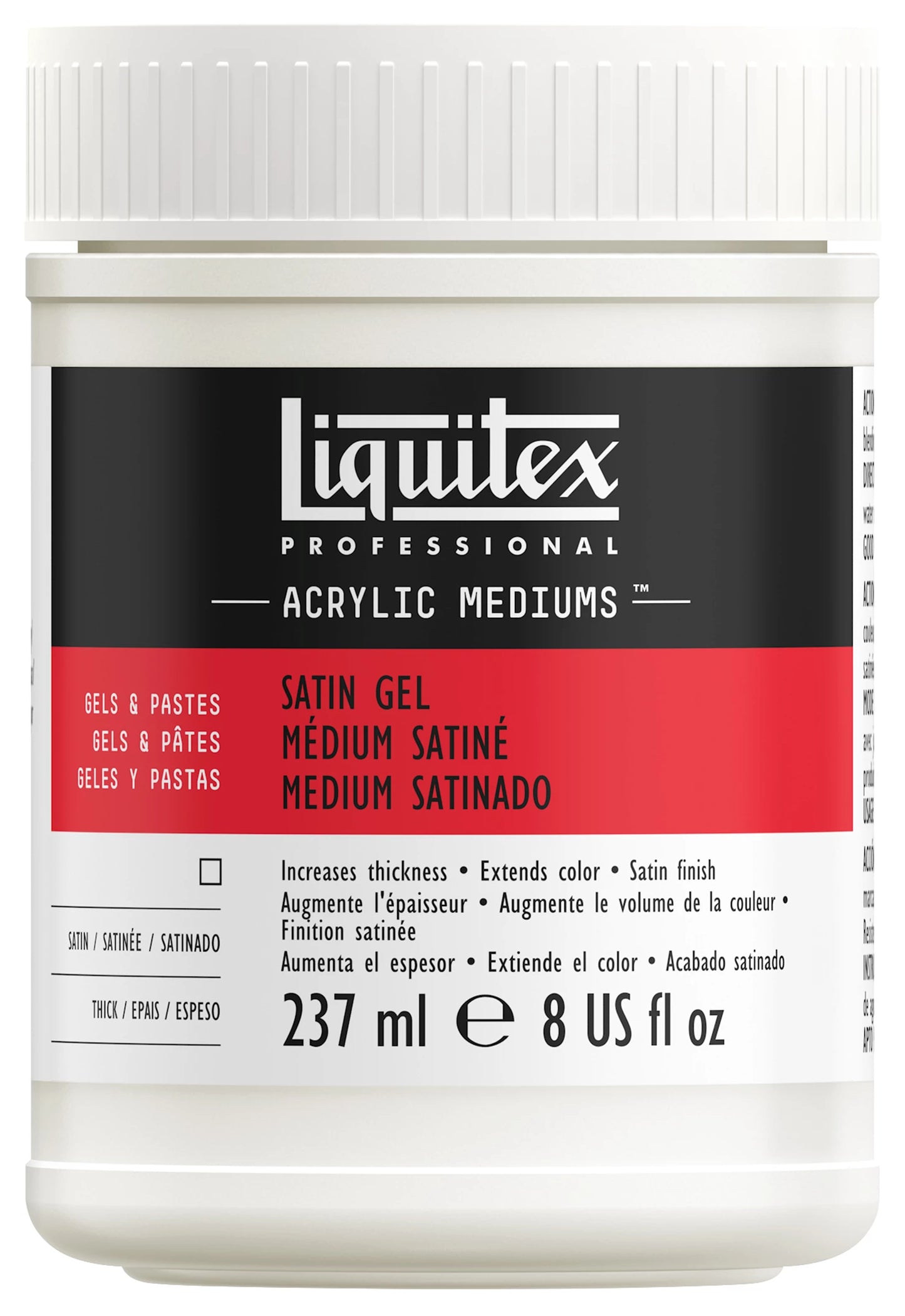 LQX GEL ACRILICO MEDIO SATINATO 237ML