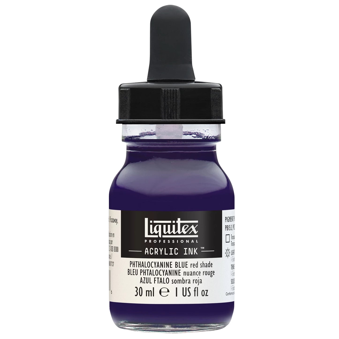 LQX PROF. INCHIOSTRO ACRILICO FLACONE DA 30 ML FTALOCILE BLU ROSSO