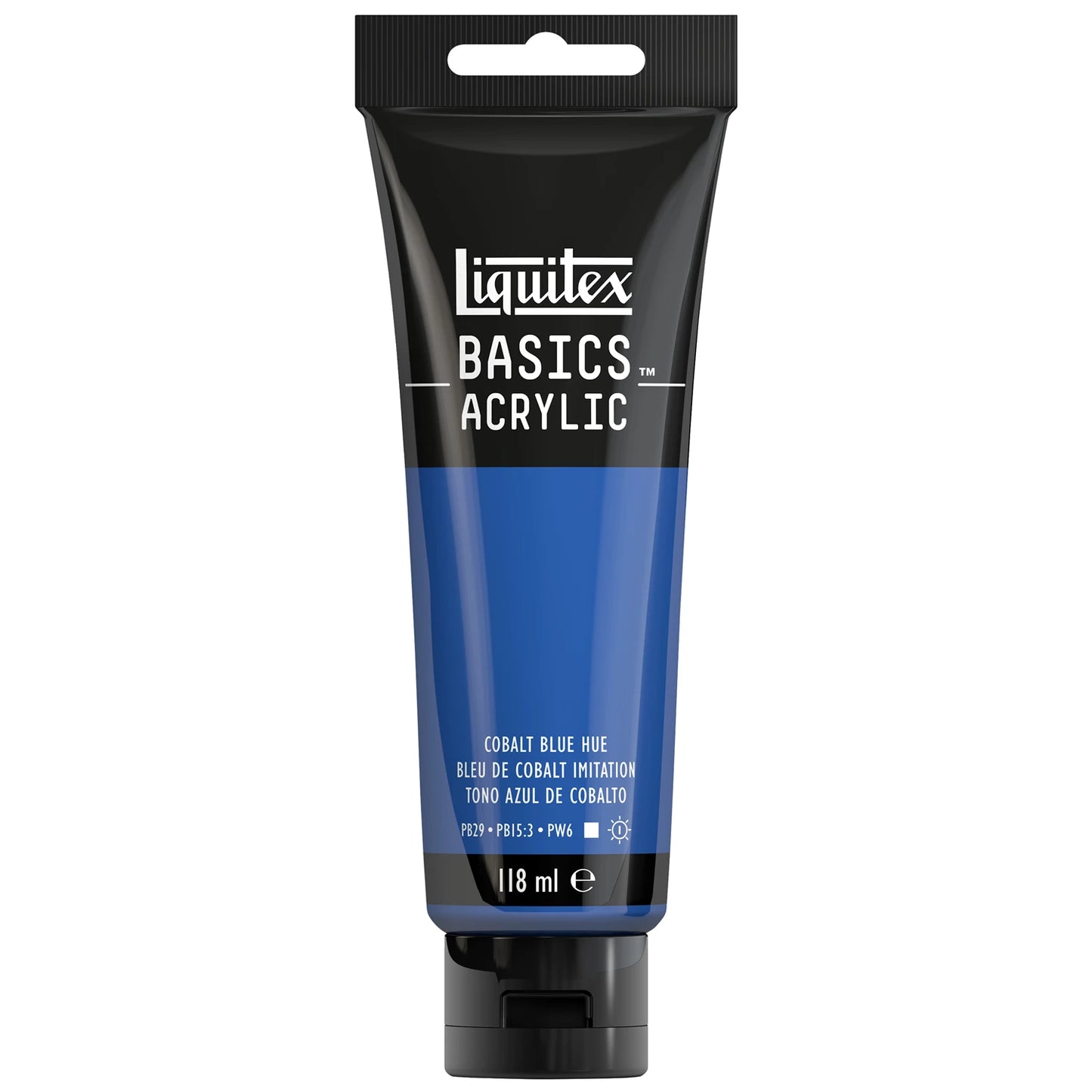LQX BASICS COLORE ACRILICO TUBO 118ML COLORE BLU COBALTO