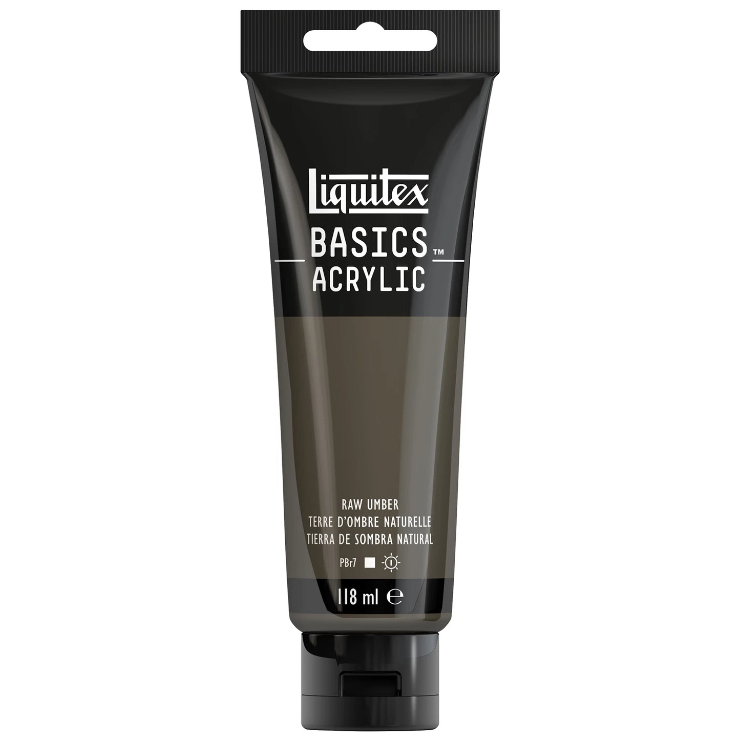 LQX BASICS COLORE ACRILICO TUBO 118ML UMBRA NATURALE