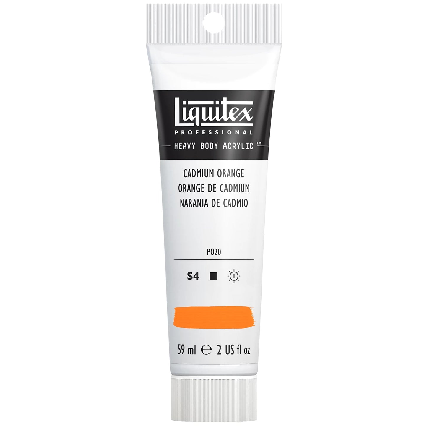 LQX PROF. VERNICE ACRILICA PER CORPO PESANTE TUBO DA 59 ML ARANCIO CADMIO