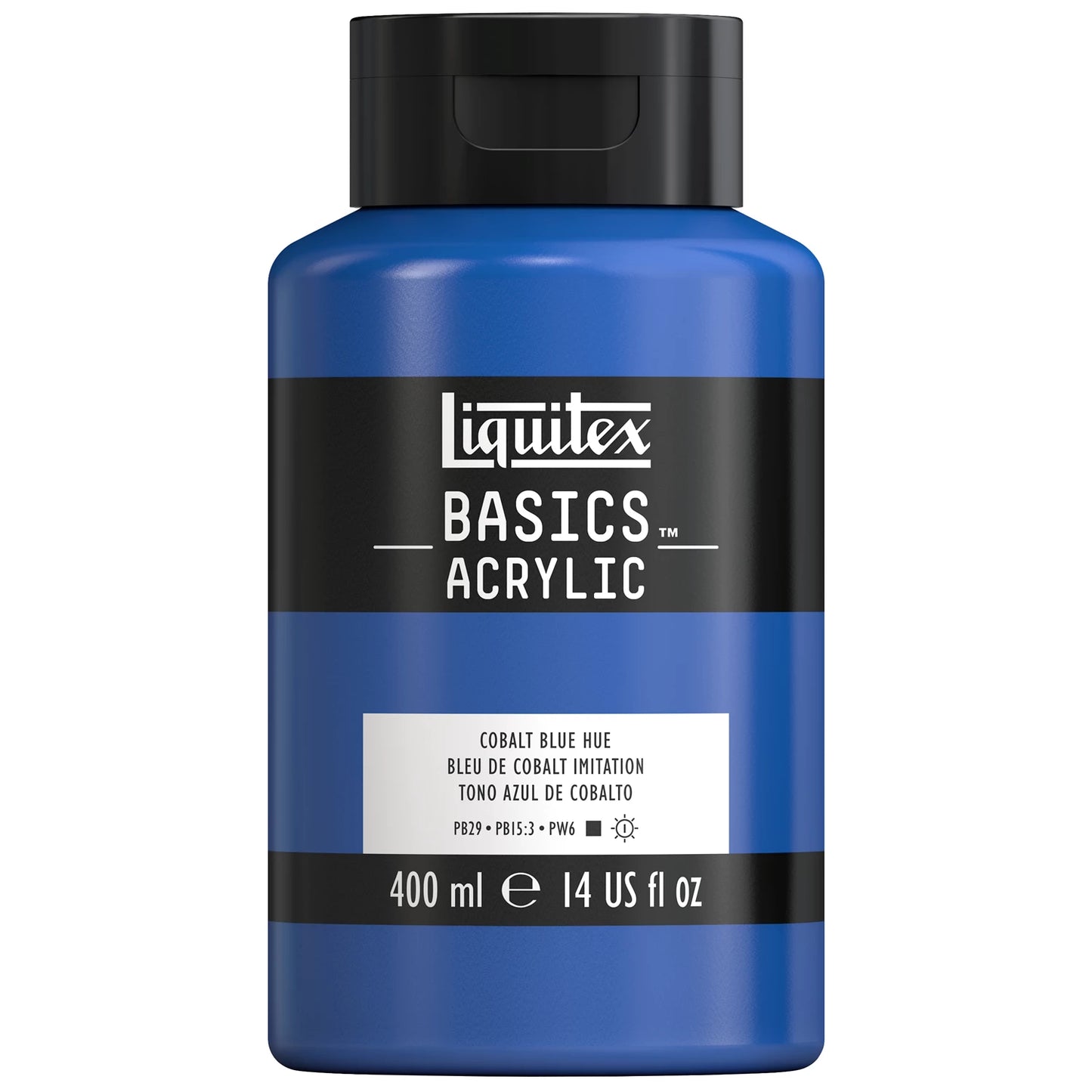 LQX BASICS COLORE ACRILICO FLACONE DA 400 ML COLORE BLU COBALTO