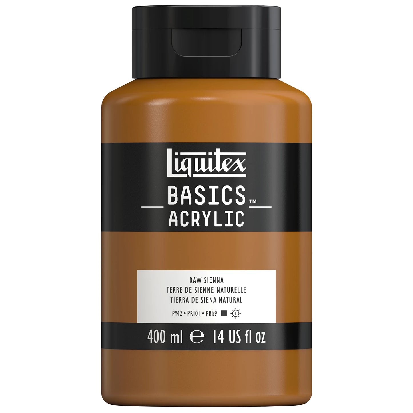 LQX BASICS COLORE ACRILICO FLACONE DA 400 ML SIENA NATURALE