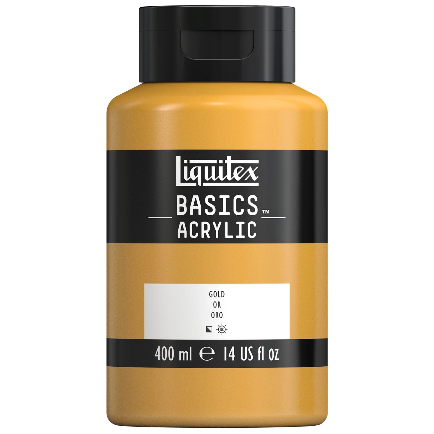 LQX BASICS COLORE ACRILICO FLACONE DA 400 ML ORO