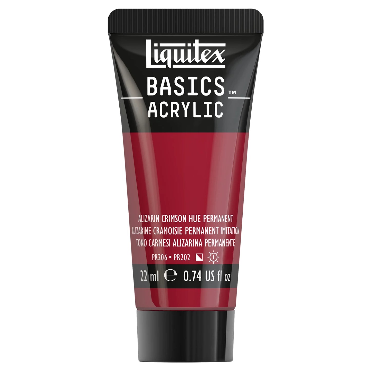 LQX BASICS COLORE ACRILICO TUBO DA 22 ML ALIZARIN CARMESINE P. COLOR