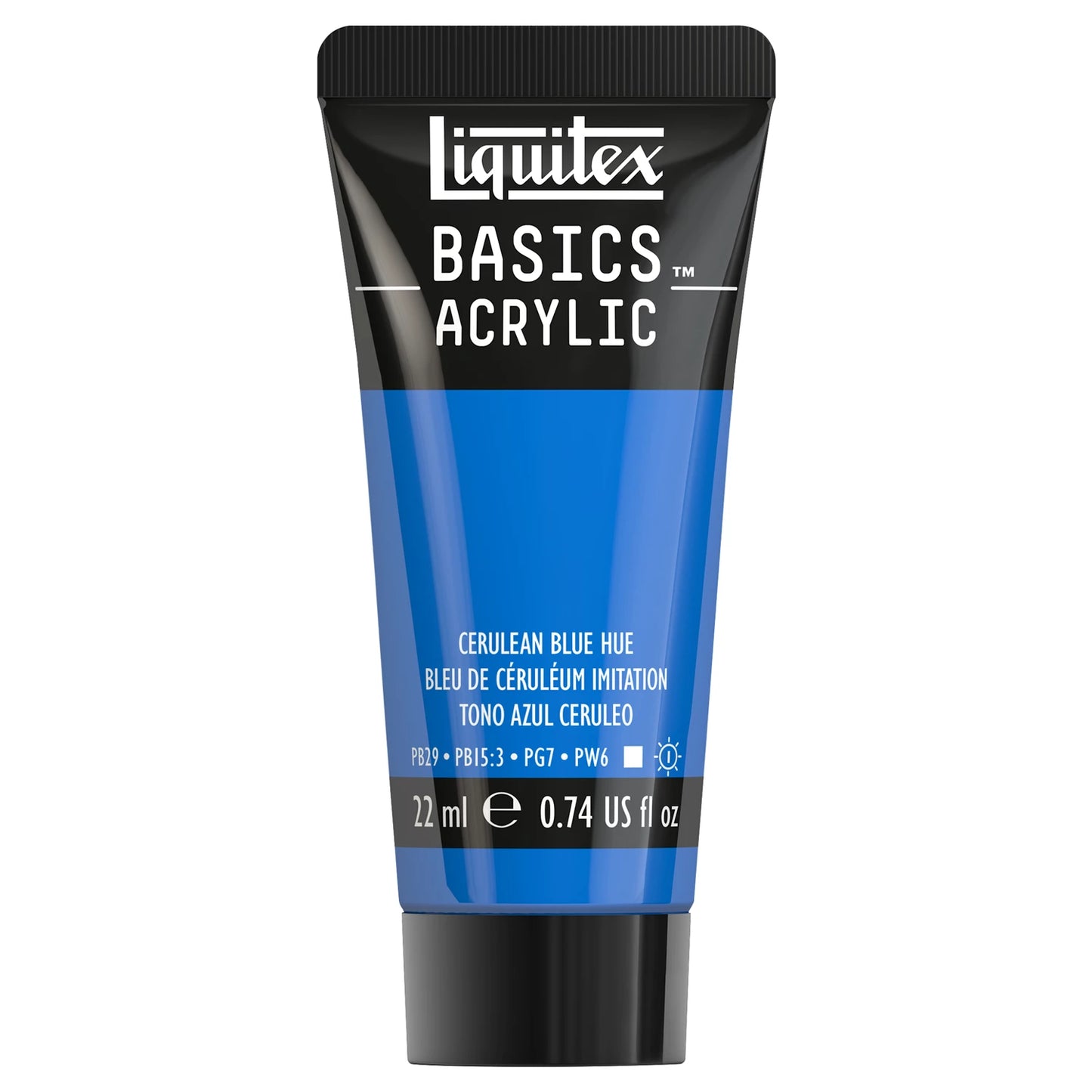 LQX BASICS COLORE ACRILICO TUBO DA 22 ML COLORE BLU