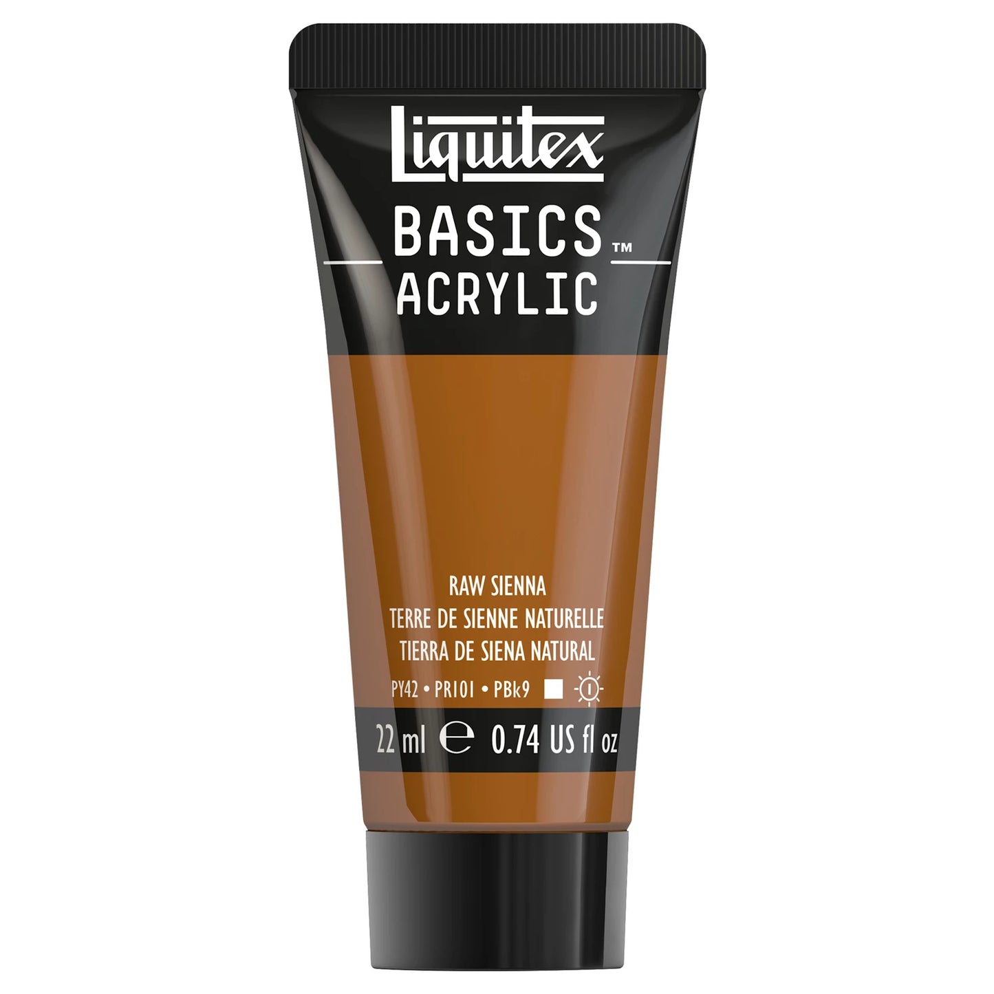 LQX BASICS COLORE ACRILICO TUBO DA 22 ML SIENA NATURALE