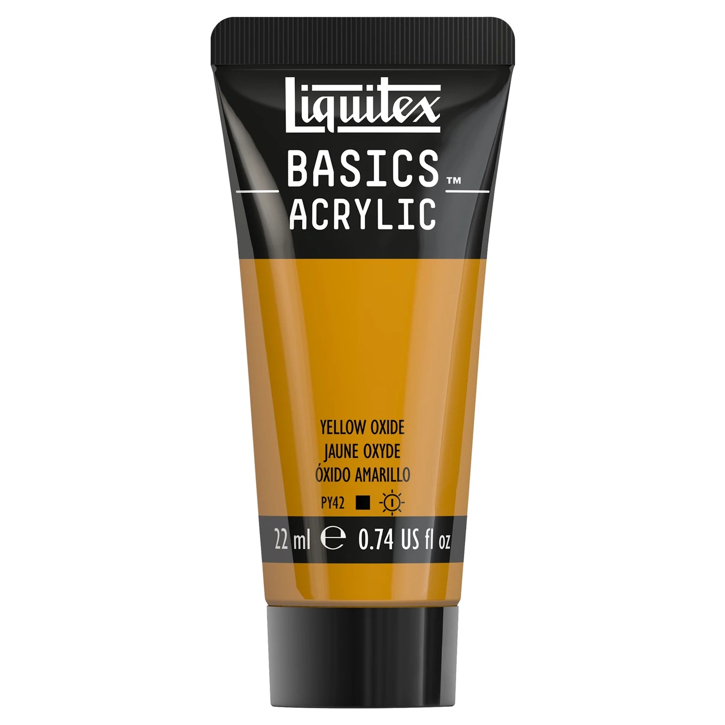 LQX BASICS COLORE ACRILICO TUBO DA 22 ML GIALLO OSSIDO