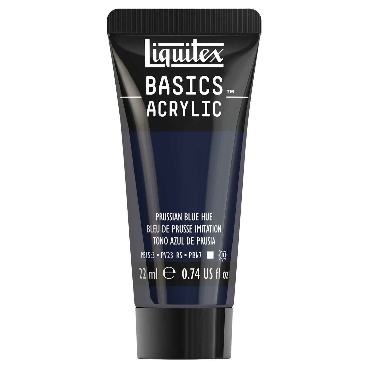 LQX BASICS COLORE ACRILICO TUBO DA 22 ML COLORE BLU DI PRUSSIA