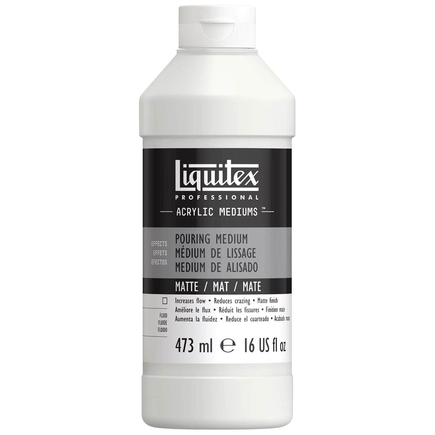 LQX ACRILICO MATES MEDIUM PER COLATA 473ML