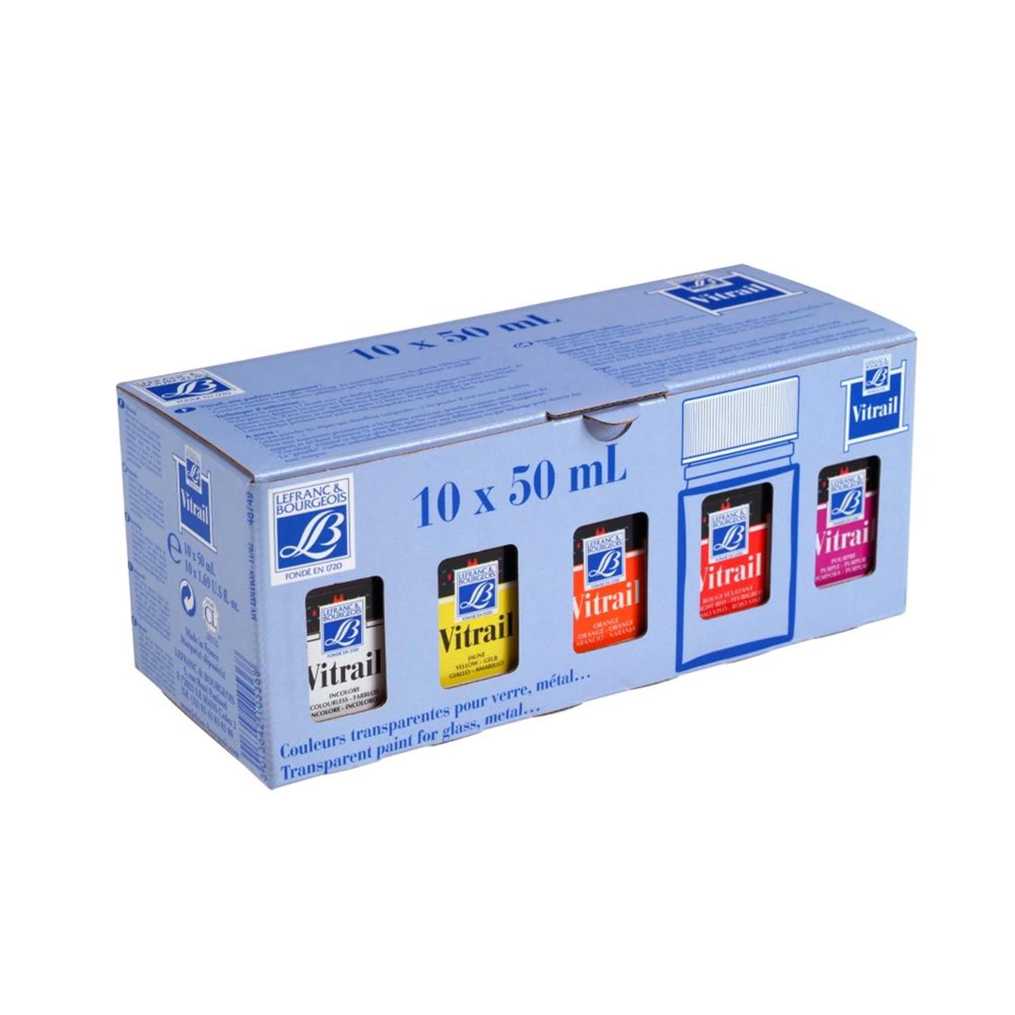 ASSORTIMENTO LFB VITRAIL 10X50ML