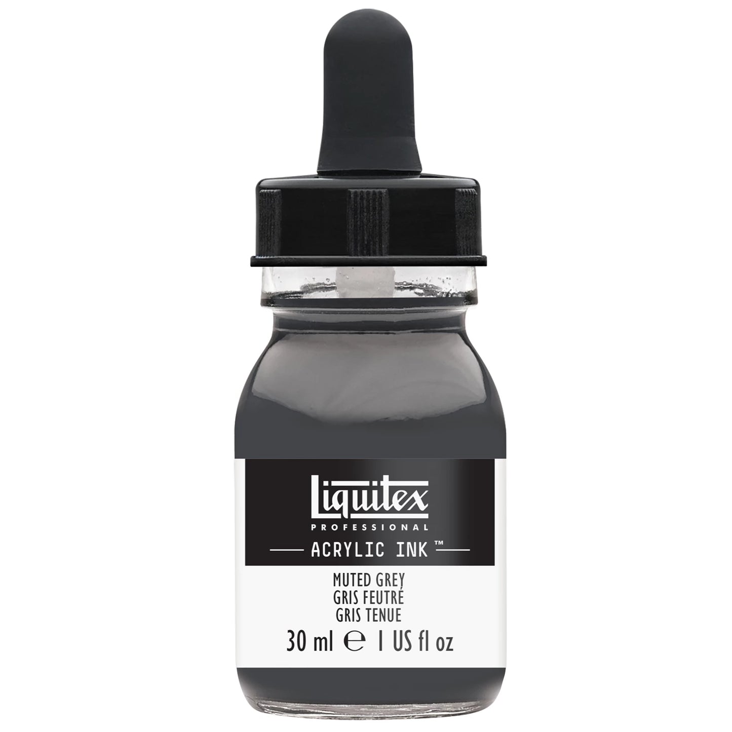 LQX PROF. INCHIOSTRO ACRILICO FLACONE DA 30 ML GRIGIO BURATTATO