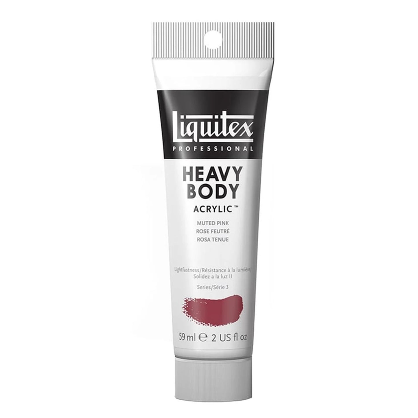 LQX PROF. VERNICE ACRILICA PER CORPO PESANTE TUBO DA 59 ML ROSA TUNED