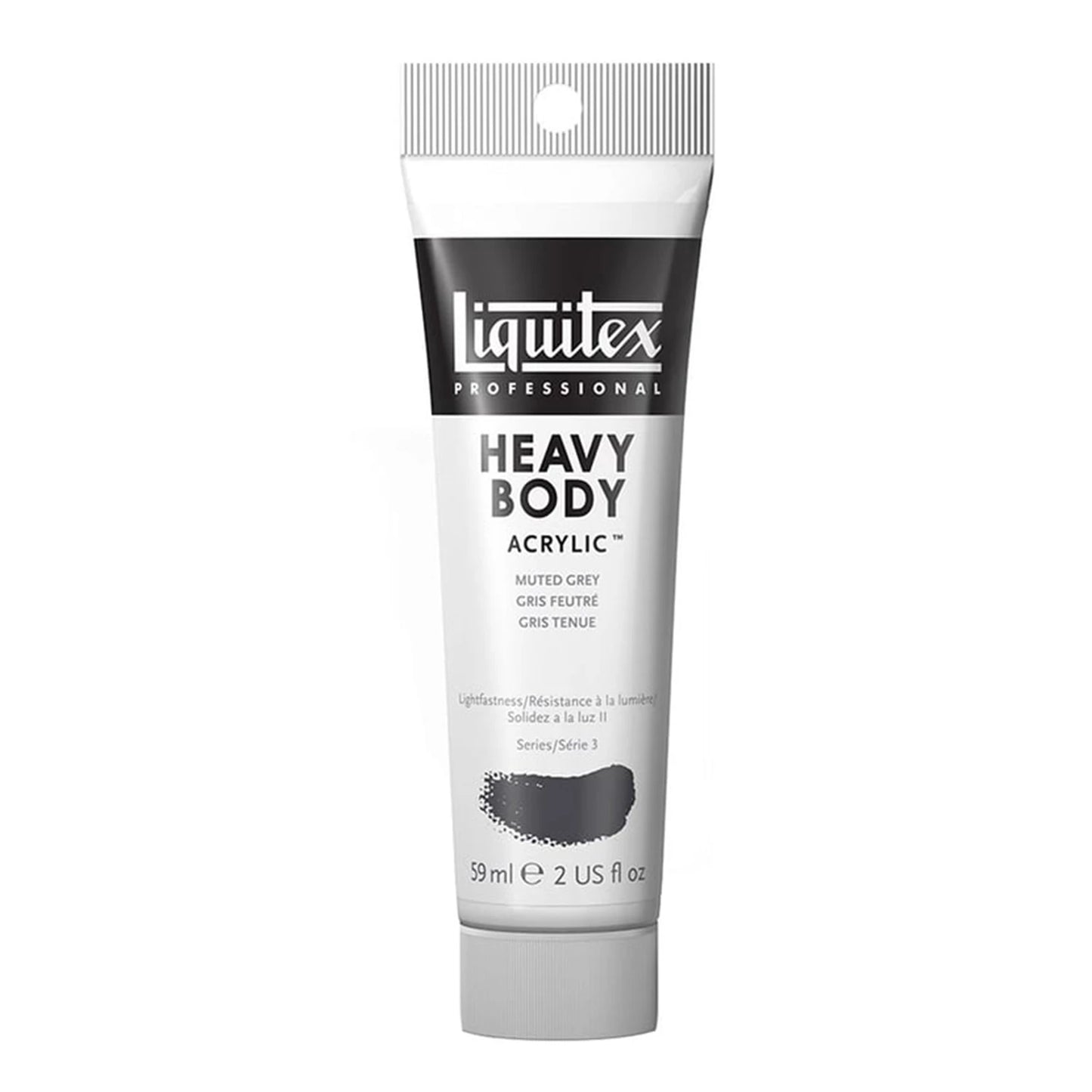 LQX PROF. VERNICE ACRILICA PER CORPO PESANTE TUBO DA 59 ML GRIGIO SINTONIZZATO