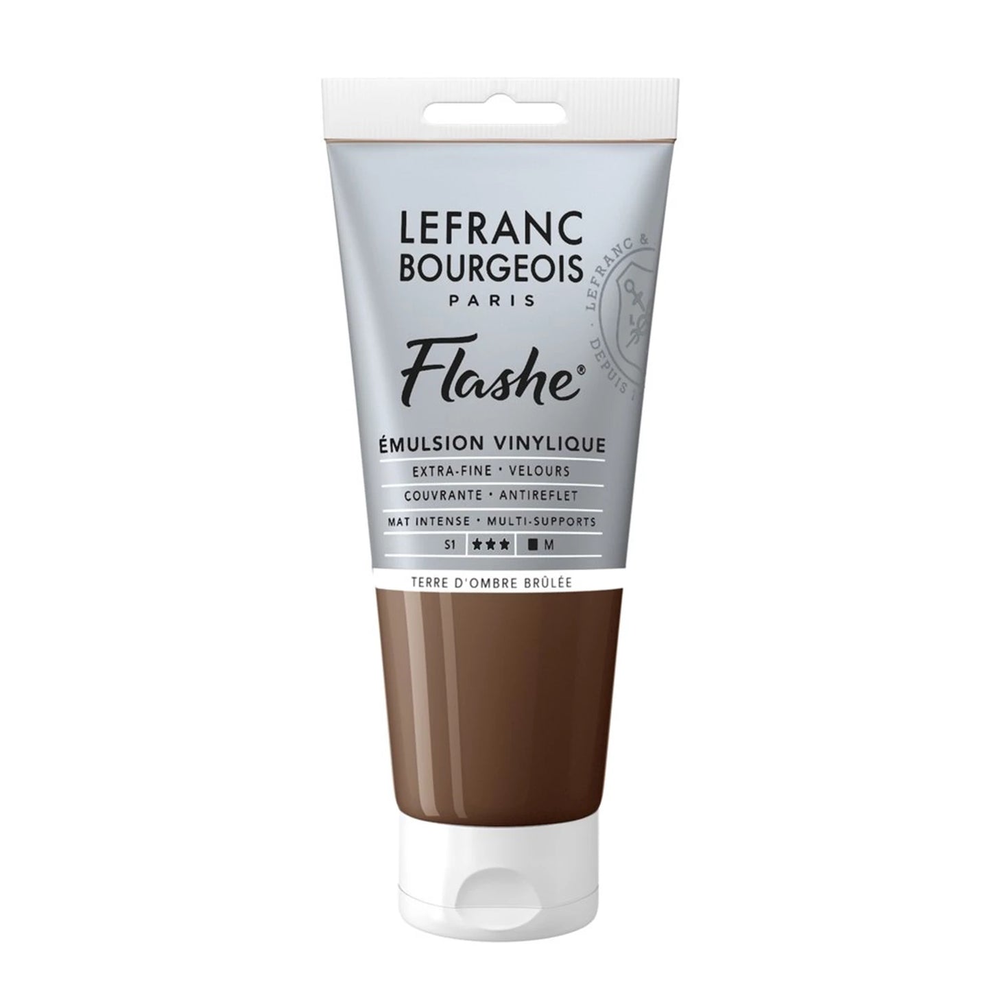 LFB FLASH ACRILICO TUBO 80ML OMBRA BRUCIATA