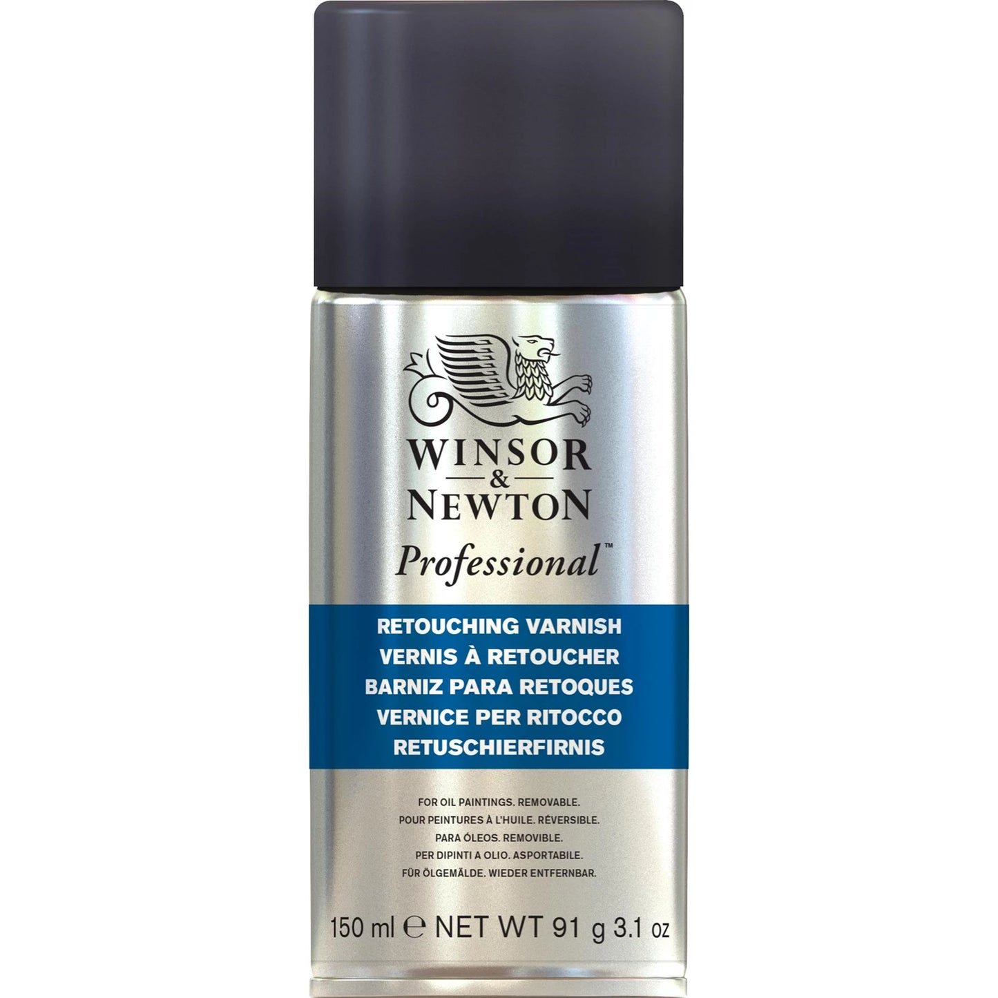 VERNICE PER RITOCCHI PER PITTURA A OLIO W&N 150ML SPRAY