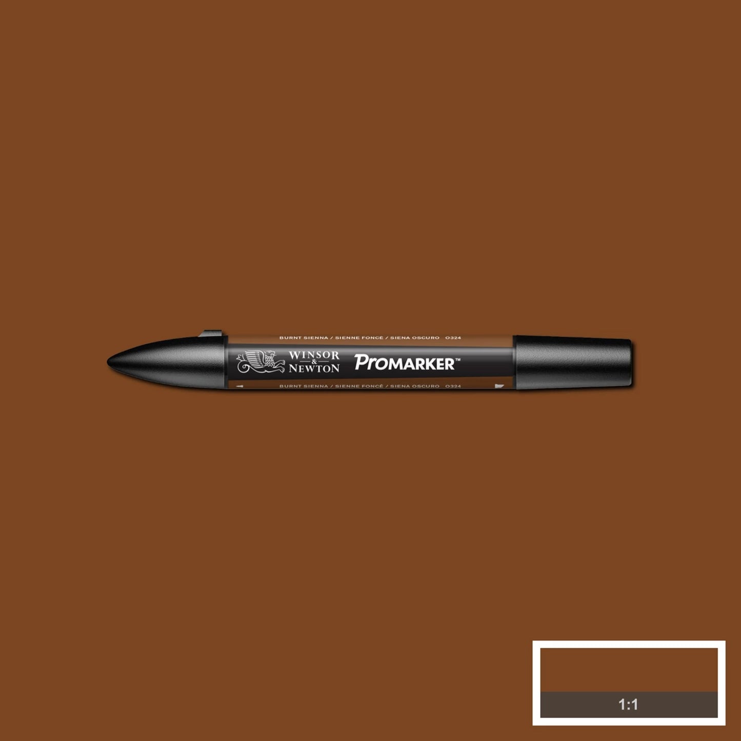 W&N PROMARKER SIENNE BRÛLÉE (O324)