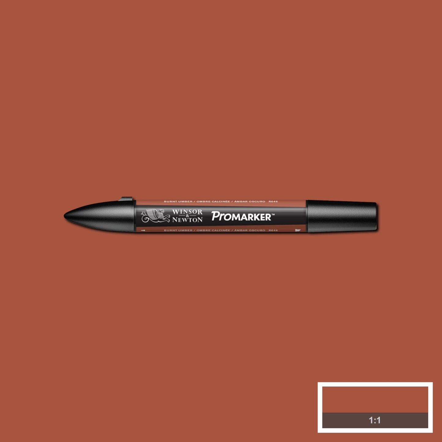 W&N PROMARKER TERRE D'OMBRE BRÛLÉE (R646)
