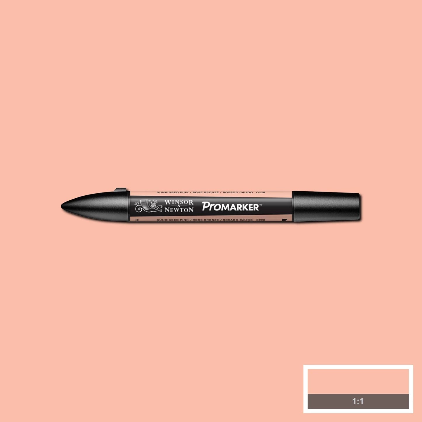 W&N PROMARKER ROSE BAISER DE SOLEIL (O228)